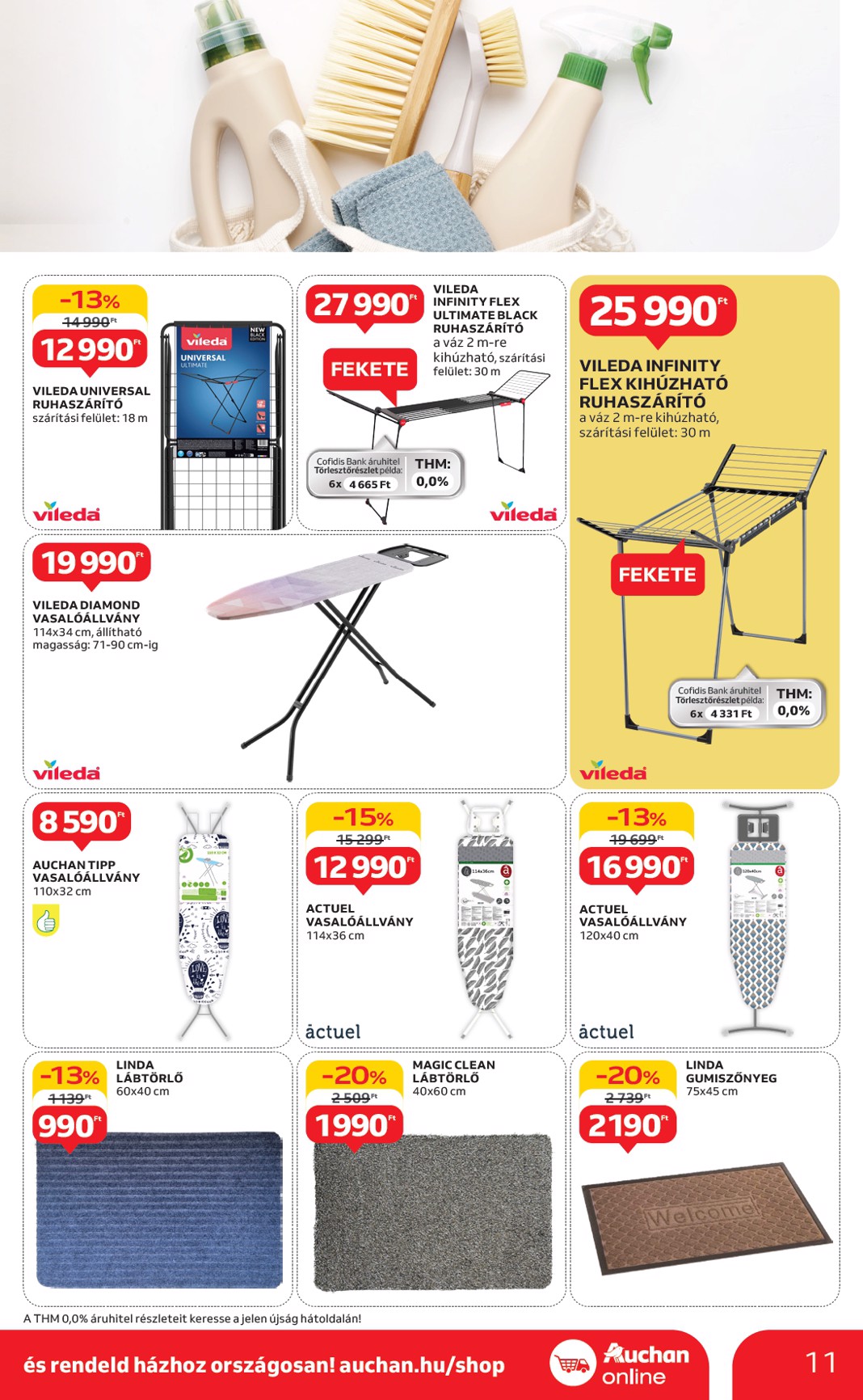auchan - Auchan - Nyári fehér hetek - Hipermarket akciós újság, érvényes 06.05. - 06.18. - page: 11
