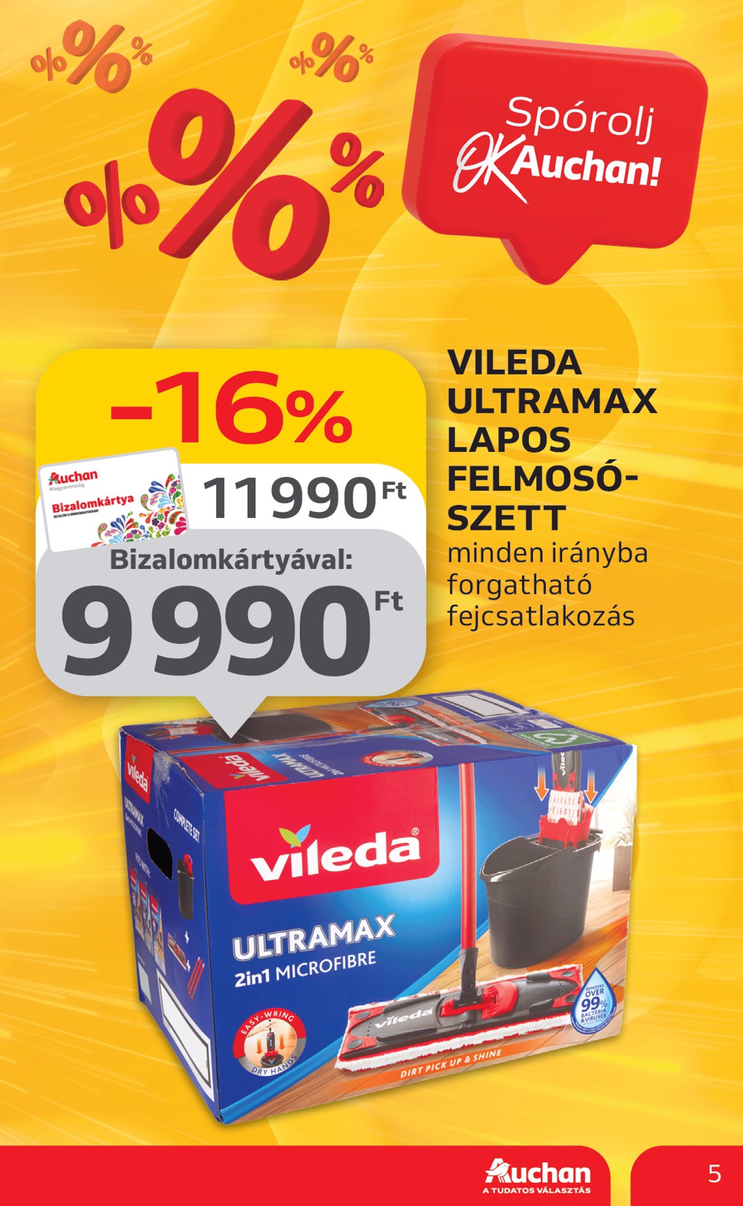 auchan - Auchan - Nyári fehér hetek - Hipermarket akciós újság, érvényes 06.05. - 06.18. - page: 5