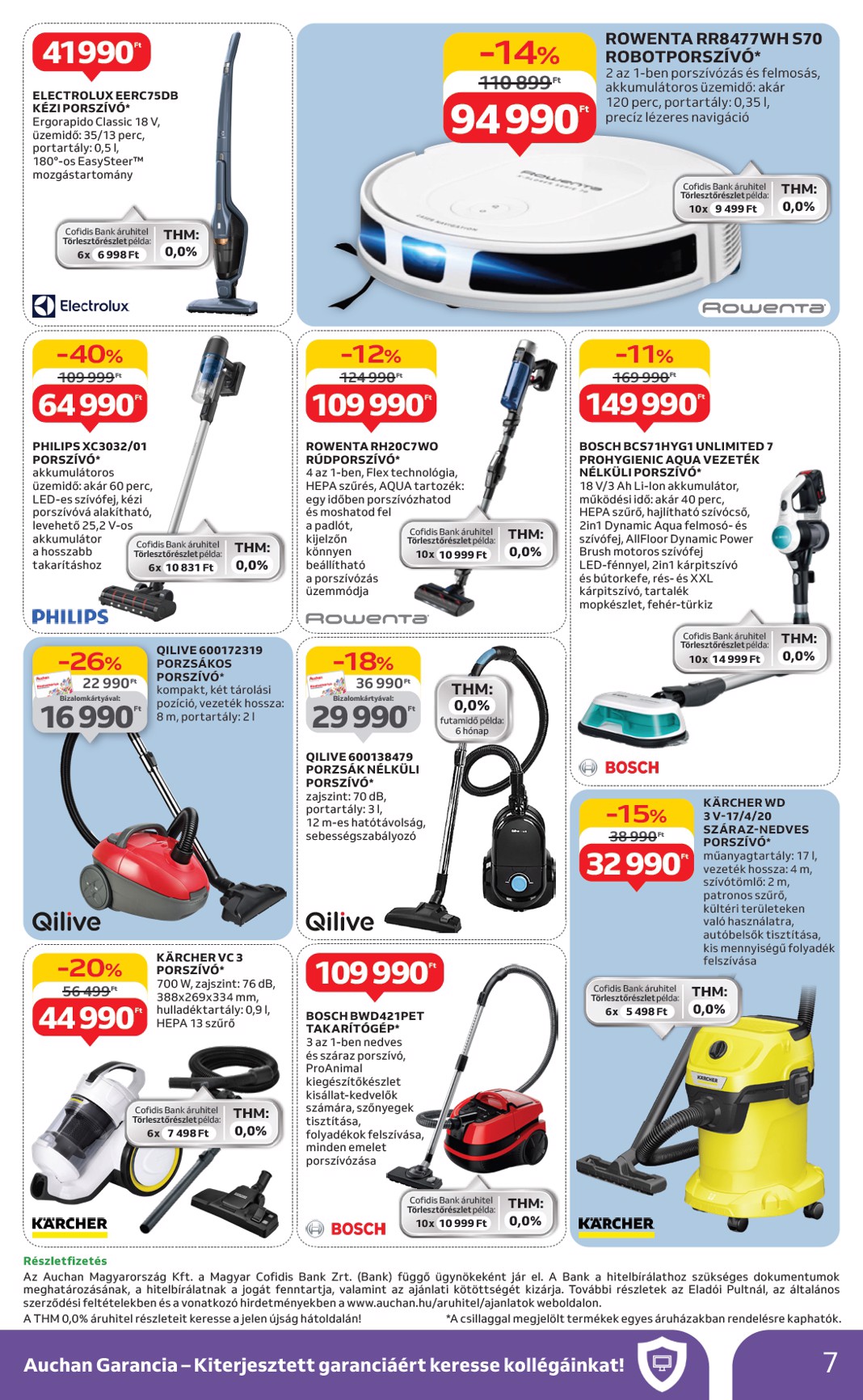 auchan - Auchan - Nyári fehér hetek - Hipermarket akciós újság, érvényes 06.05. - 06.18. - page: 7