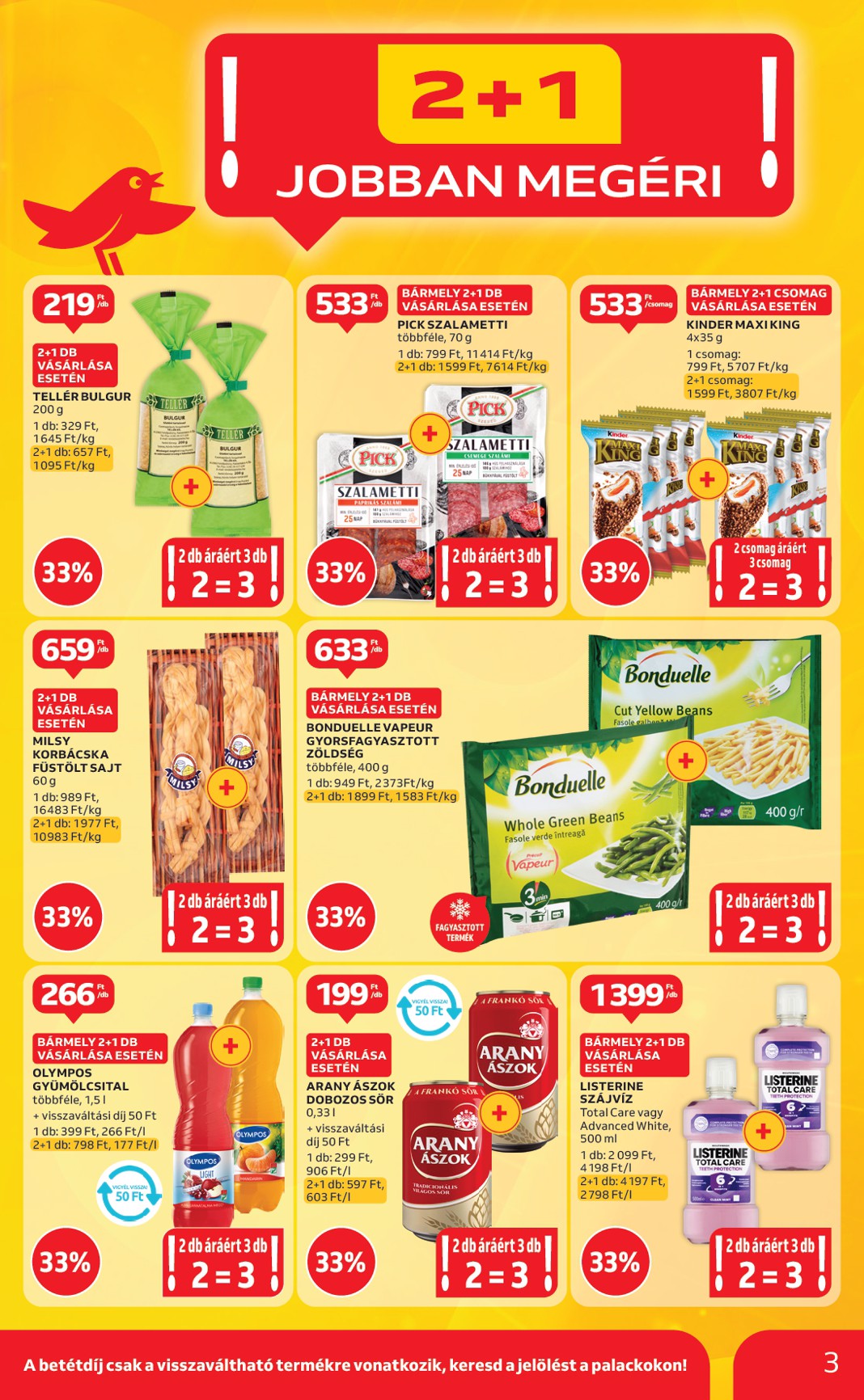 auchan - Auchan szupermarket akciós újság, érvényes 06.05. - 06.11. - page: 3