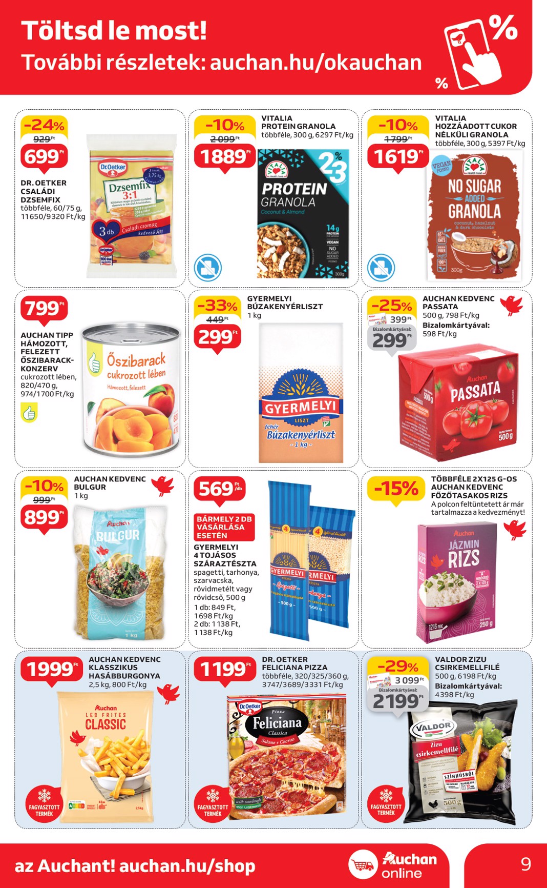 auchan - Auchan szupermarket akciós újság, érvényes 06.05. - 06.11. - page: 9