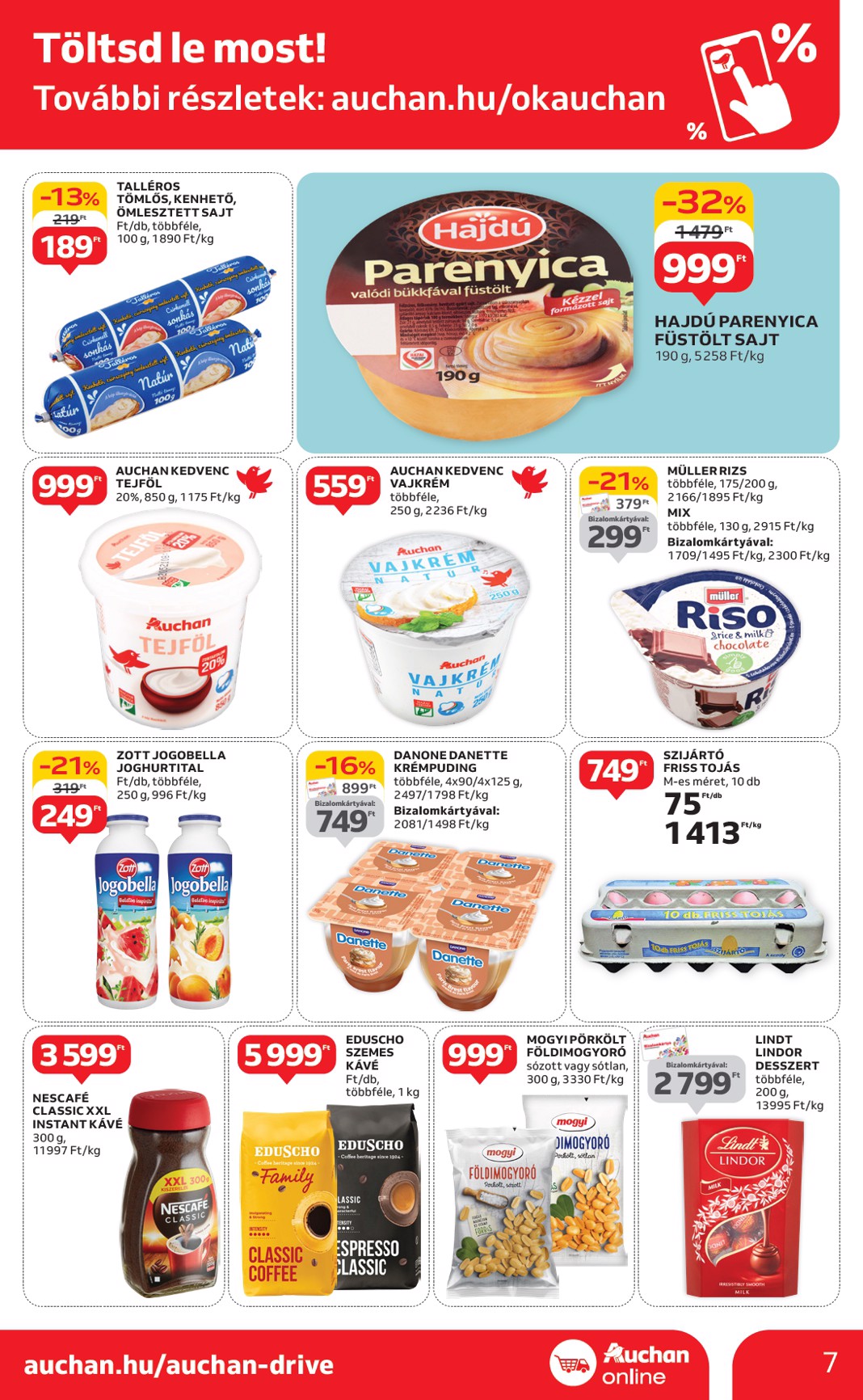 auchan - Auchan szupermarket akciós újság, érvényes 06.05. - 06.11. - page: 7
