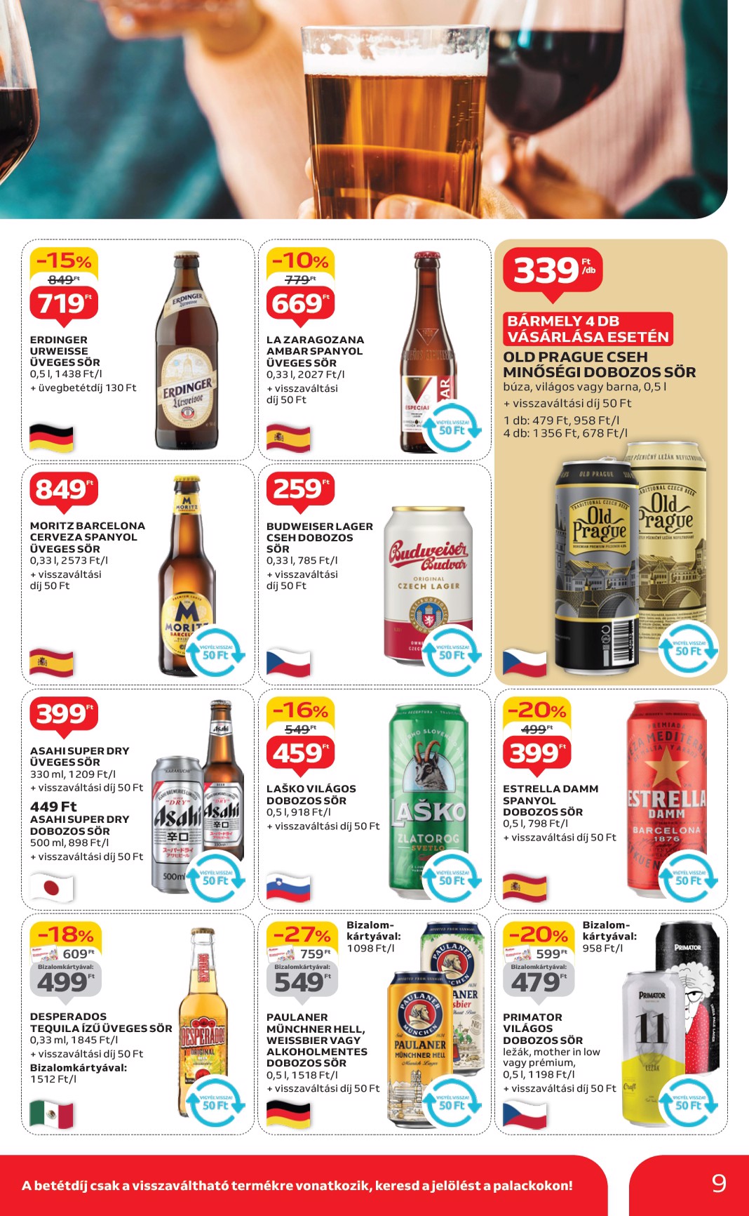 auchan - Auchan - Élelmiszer ajánlataink - Hipermarket akciós újság, érvényes 06.05. - 06.18. - page: 9