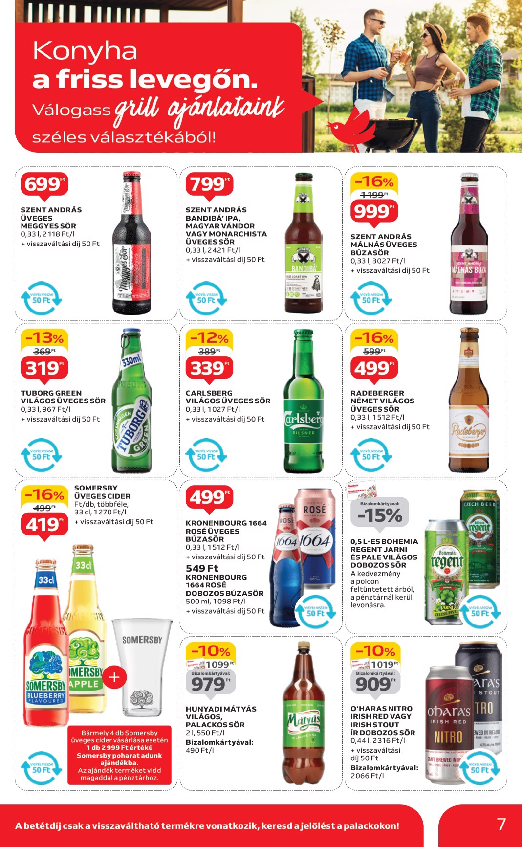 auchan - Auchan - Élelmiszer ajánlataink - Hipermarket akciós újság, érvényes 06.05. - 06.18. - page: 7