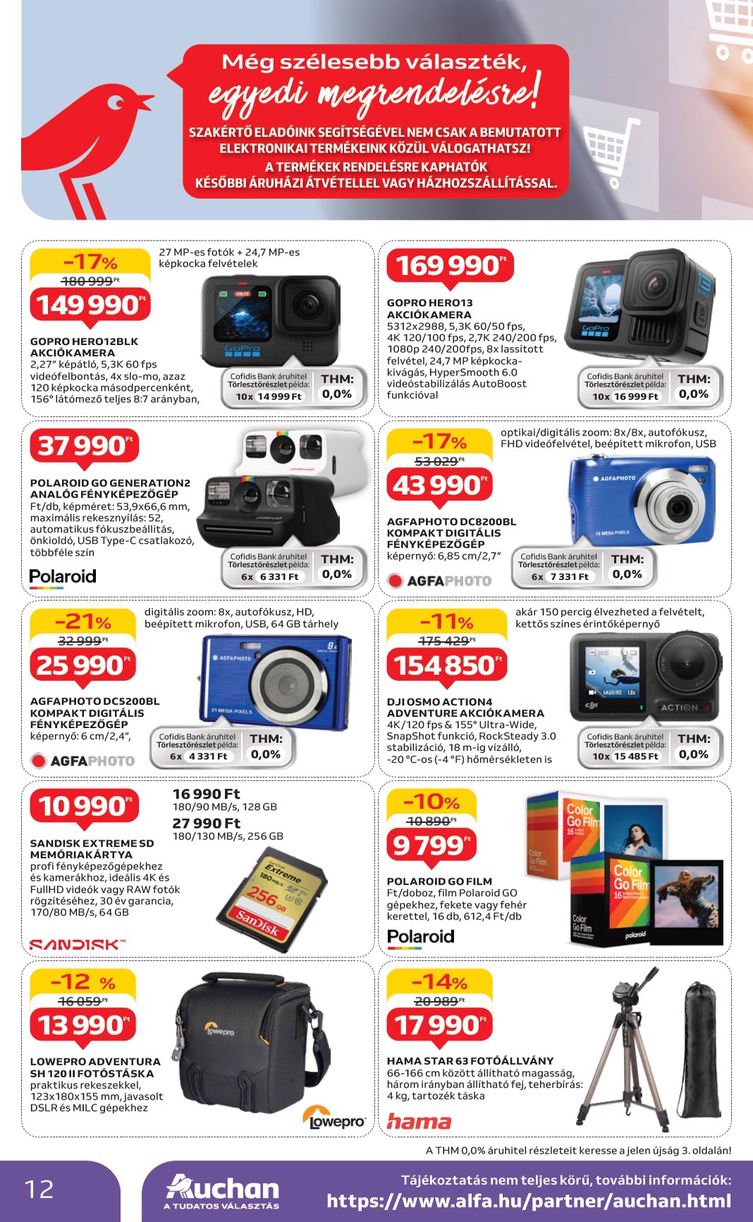 auchan - Auchan - Elektronikai termékek - Hipermarket akciós újság, érvényes 06.05. - 06.18. - page: 12