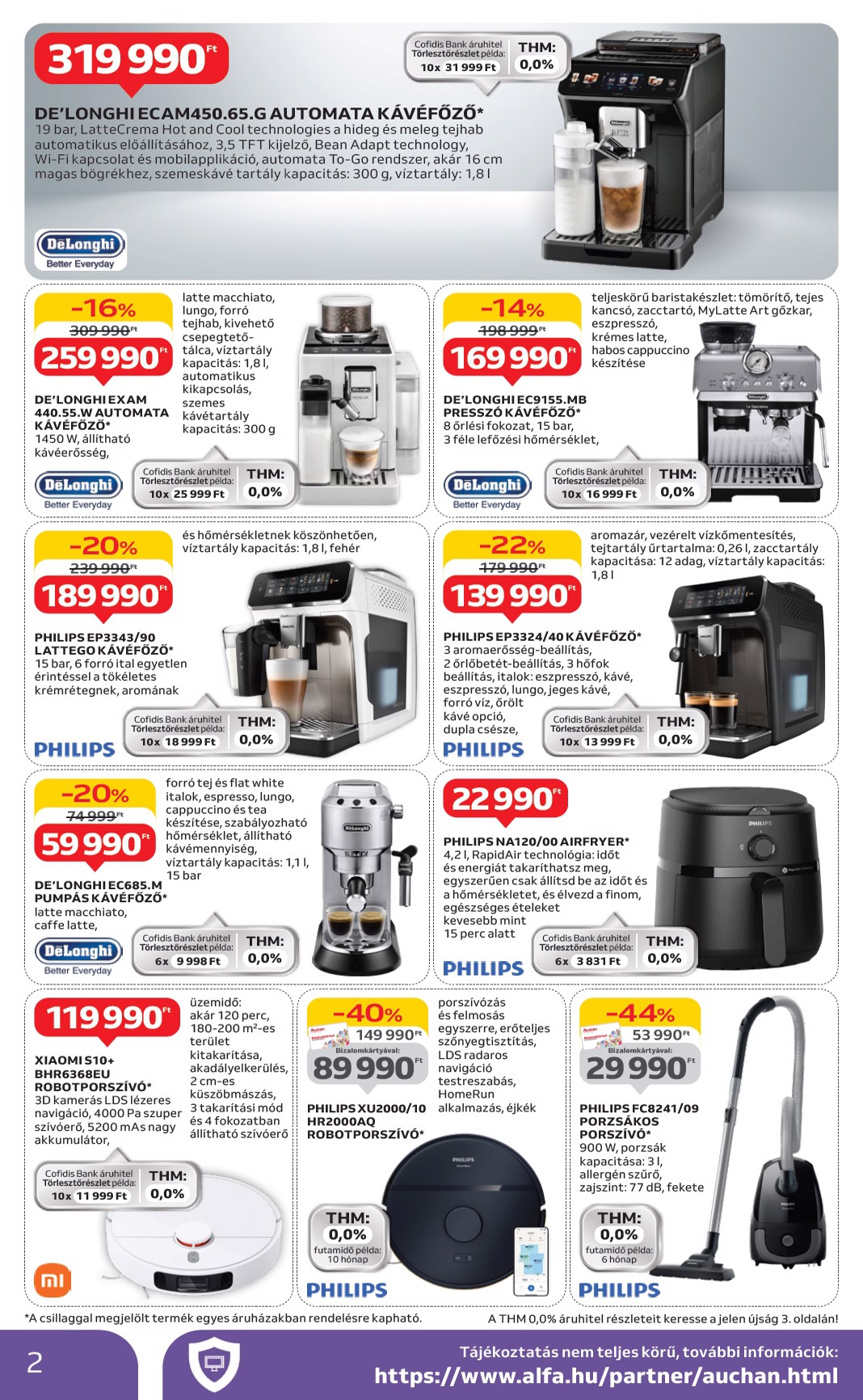 auchan - Auchan - Elektronikai termékek - Hipermarket akciós újság, érvényes 06.05. - 06.18. - page: 2
