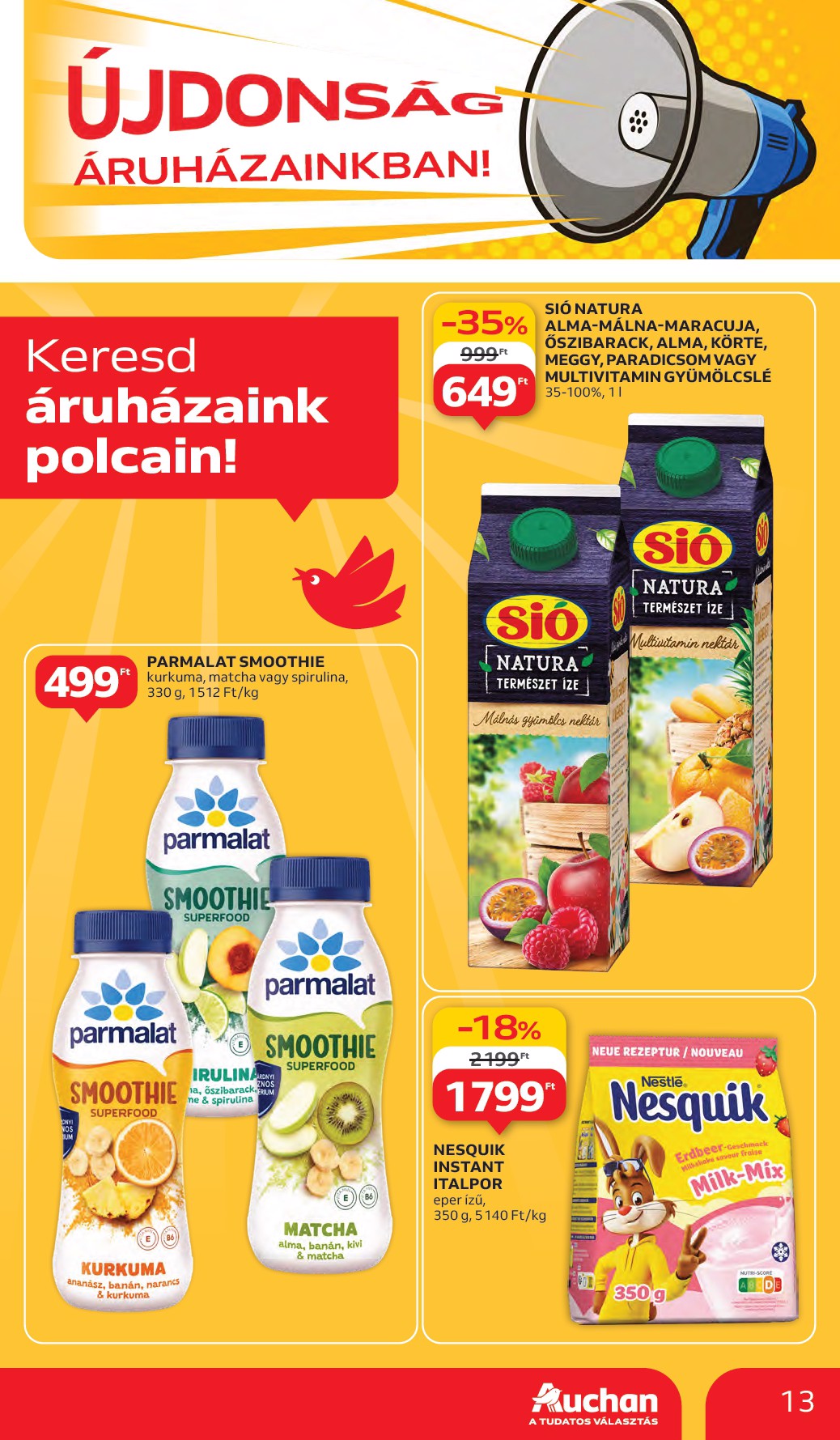 auchan - Auchan akciós újság, érvényes 06.05. - 06.11. - page: 13 auchan - Auchan akciós újság, érvényes 06.05. - 06.11. - page: 13