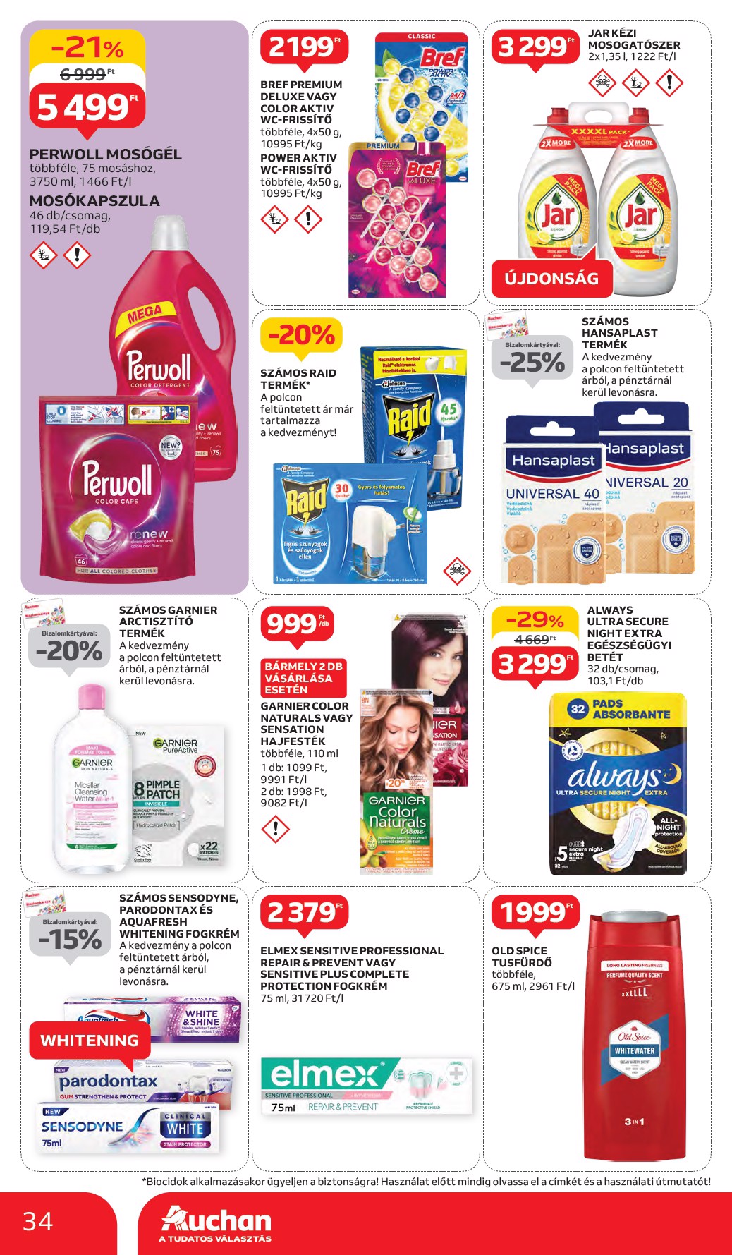 auchan - Auchan akciós újság, érvényes 06.05. - 06.11. - page: 34 auchan - Auchan akciós újság, érvényes 06.05. - 06.11. - page: 34