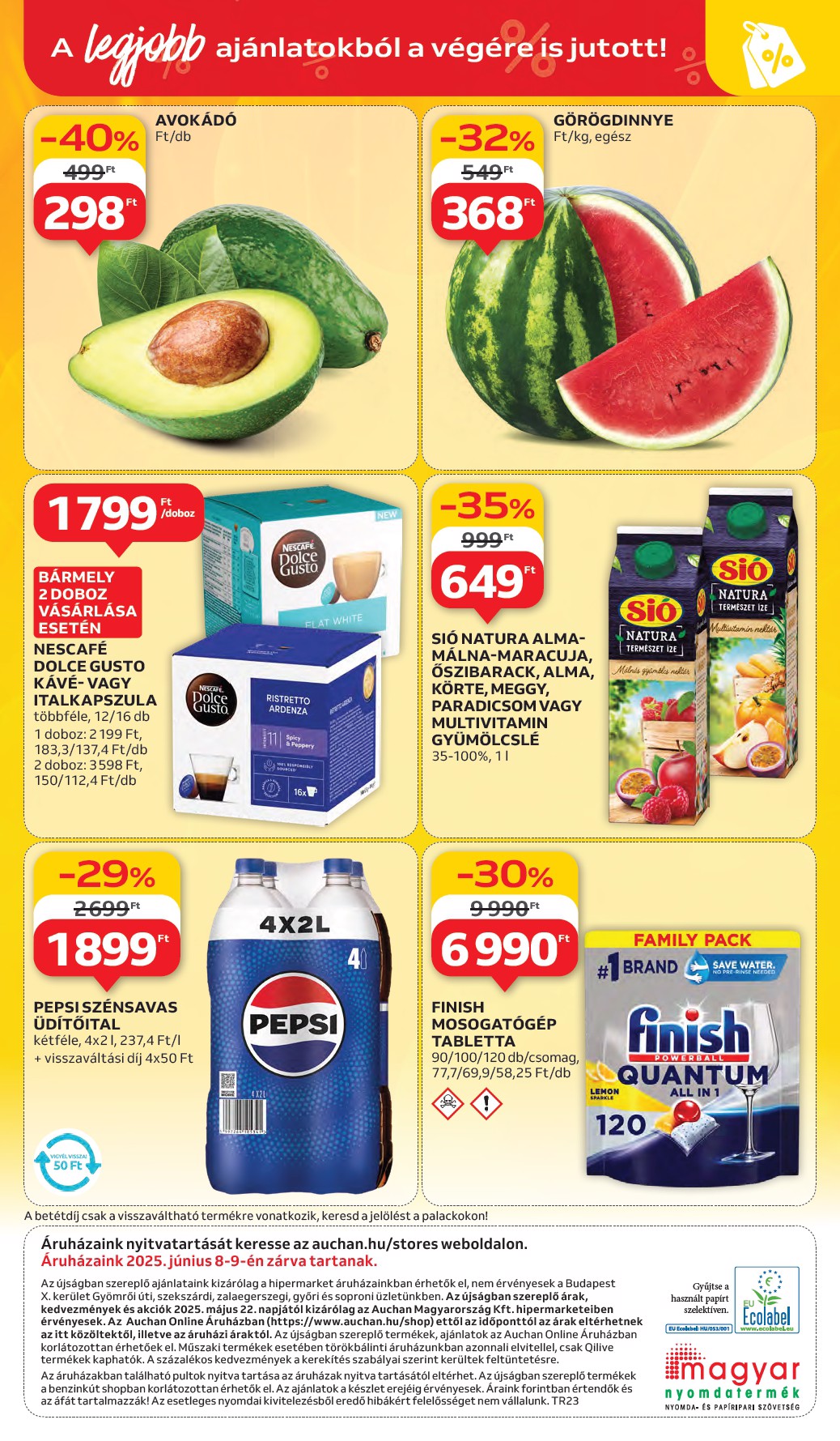 auchan - Auchan akciós újság, érvényes 06.05. - 06.11. - page: 54 auchan - Auchan akciós újság, érvényes 06.05. - 06.11. - page: 54