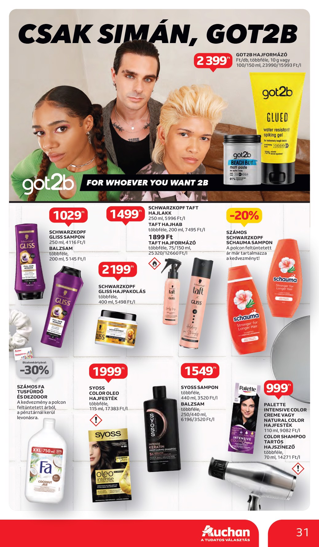 auchan - Auchan akciós újság, érvényes 06.05. - 06.11. - page: 31 auchan - Auchan akciós újság, érvényes 06.05. - 06.11. - page: 31