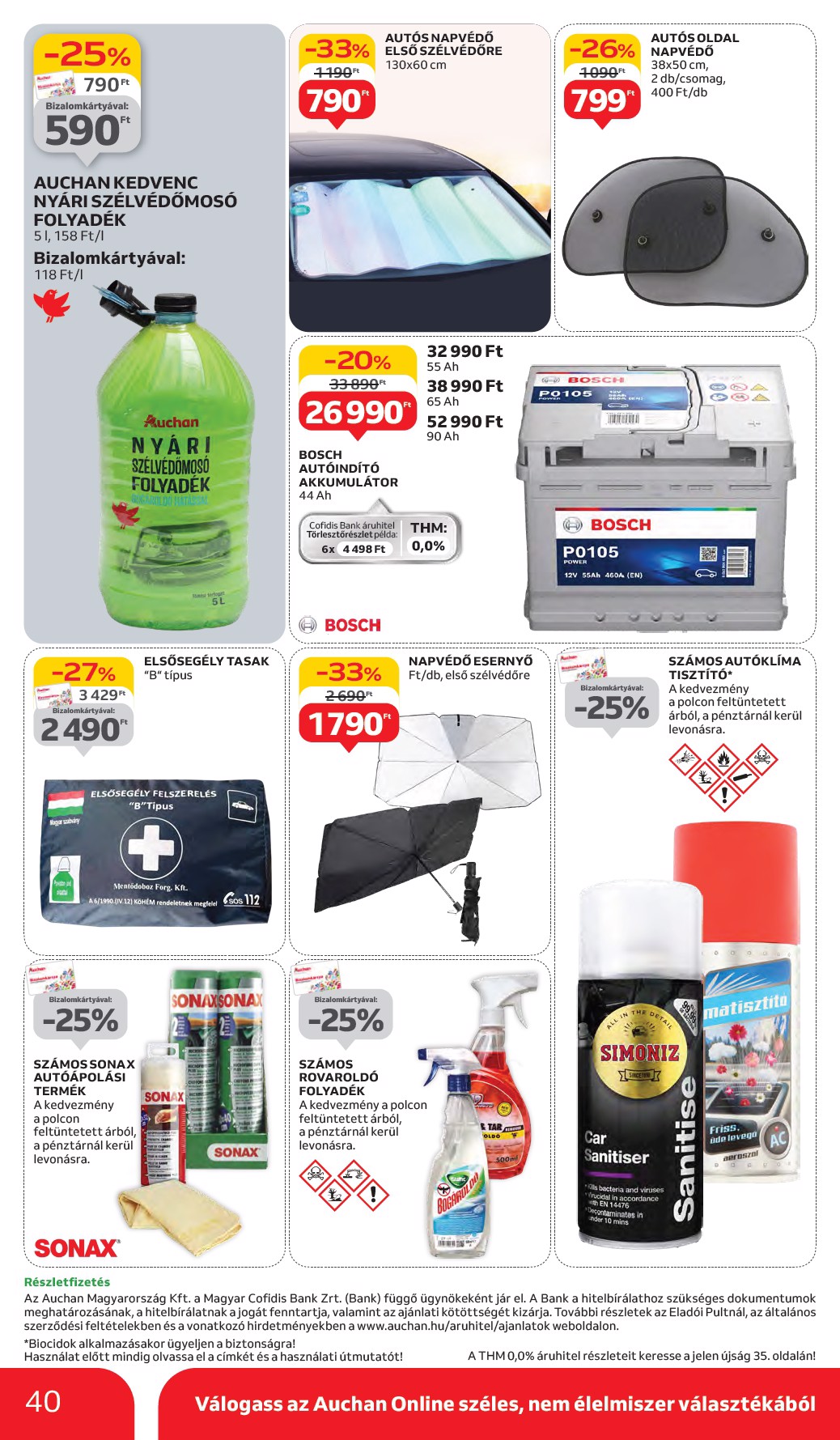 auchan - Auchan akciós újság, érvényes 06.05. - 06.11. - page: 40 auchan - Auchan akciós újság, érvényes 06.05. - 06.11. - page: 40