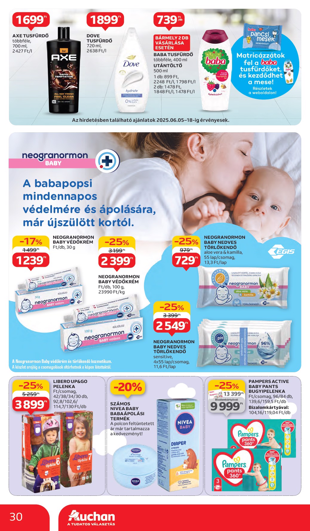 auchan - Auchan akciós újság, érvényes 06.05. - 06.11. - page: 30 auchan - Auchan akciós újság, érvényes 06.05. - 06.11. - page: 30