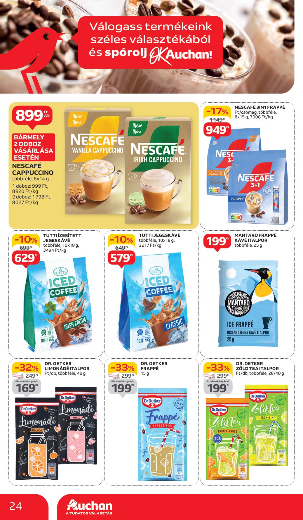 auchan - Auchan akciós újság, érvényes 06.05. - 06.11. - page: 24 auchan - Auchan akciós újság, érvényes 06.05. - 06.11. - page: 24