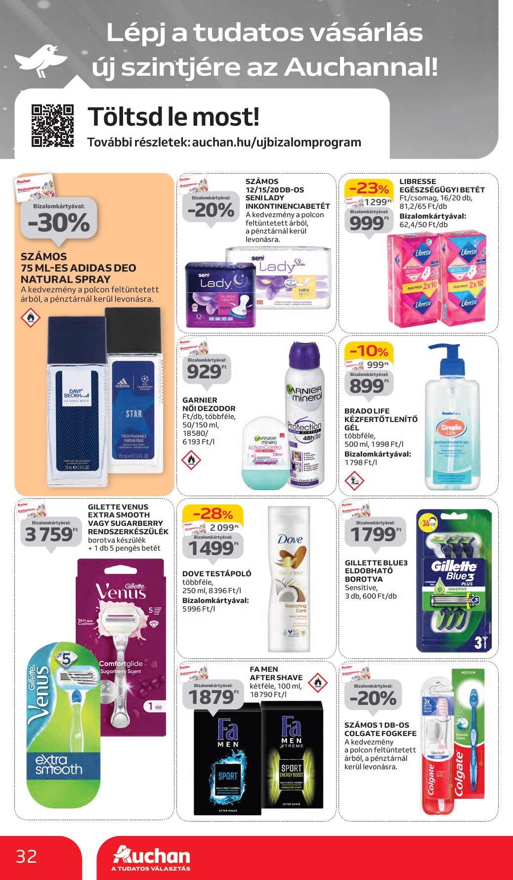 auchan - Auchan akciós újság, érvényes 06.05. - 06.11. - page: 32 auchan - Auchan akciós újság, érvényes 06.05. - 06.11. - page: 32