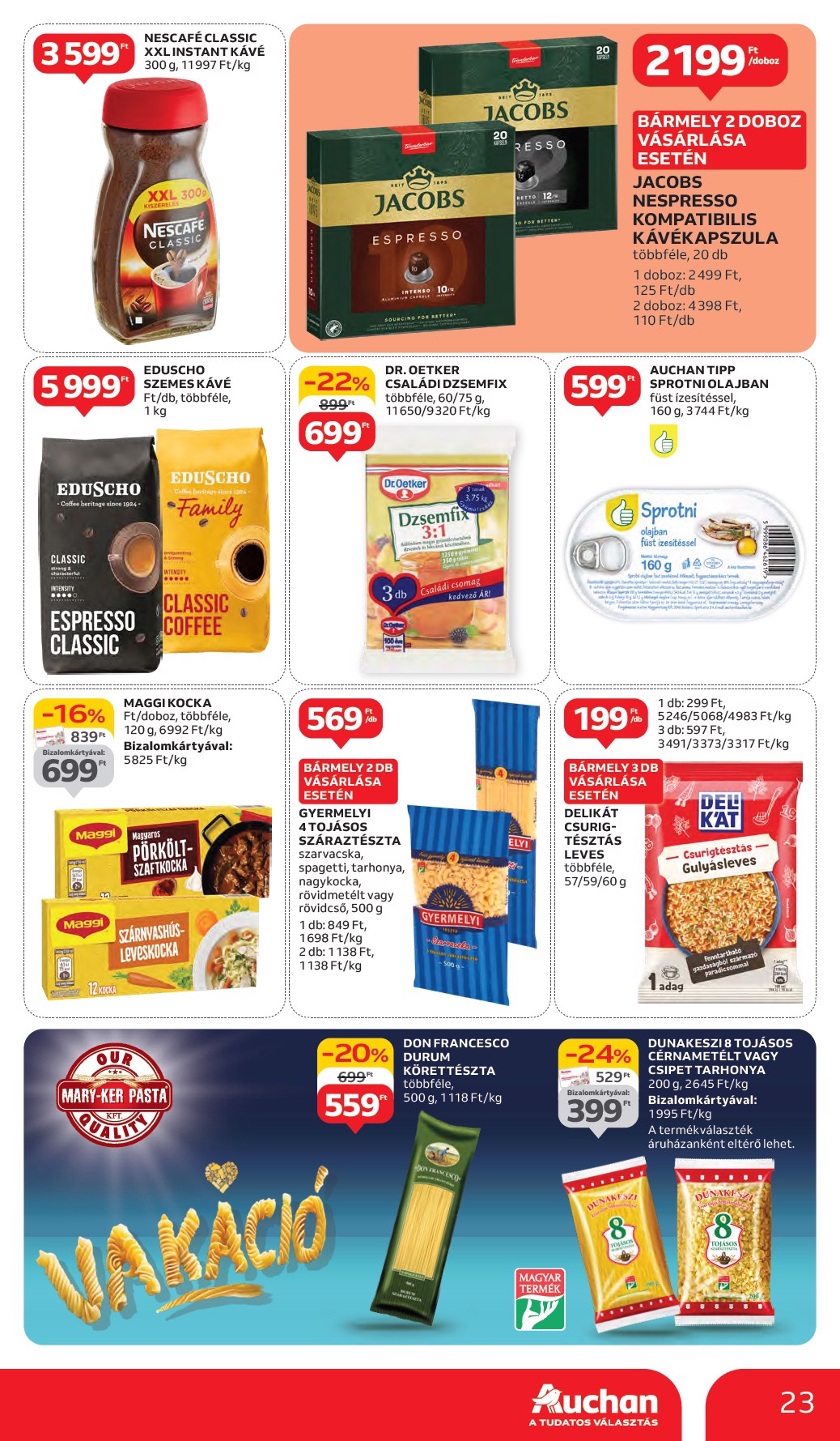 auchan - Auchan akciós újság, érvényes 06.05. - 06.11. - page: 23 auchan - Auchan akciós újság, érvényes 06.05. - 06.11. - page: 23
