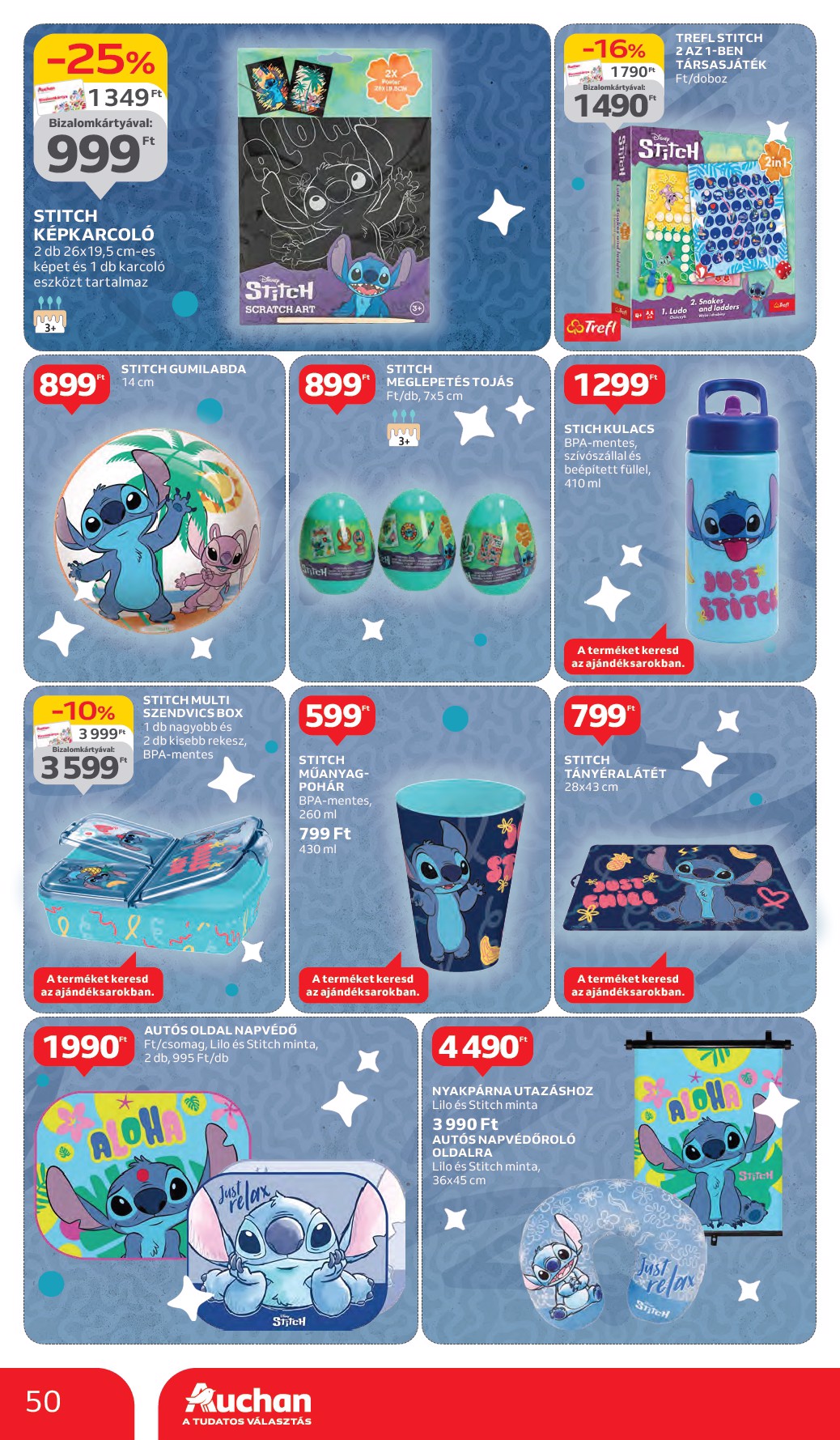auchan - Auchan akciós újság, érvényes 06.05. - 06.11. - page: 50 auchan - Auchan akciós újság, érvényes 06.05. - 06.11. - page: 50