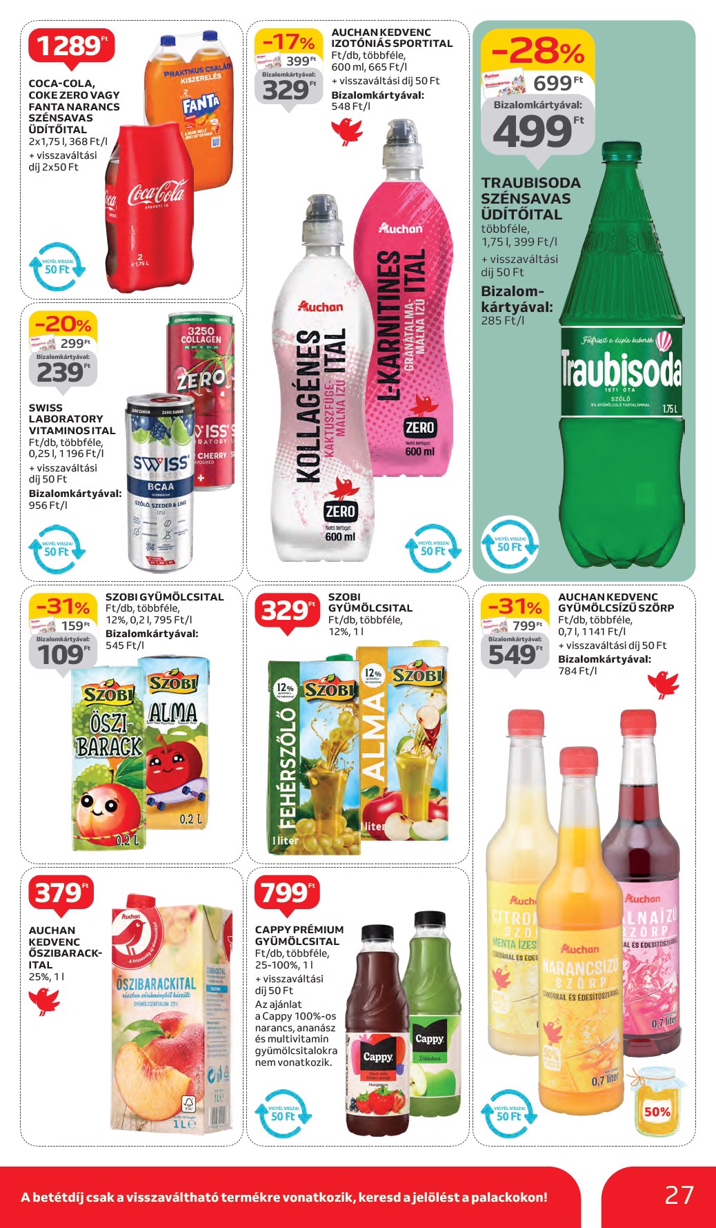 auchan - Auchan akciós újság, érvényes 06.05. - 06.11. - page: 27 auchan - Auchan akciós újság, érvényes 06.05. - 06.11. - page: 27