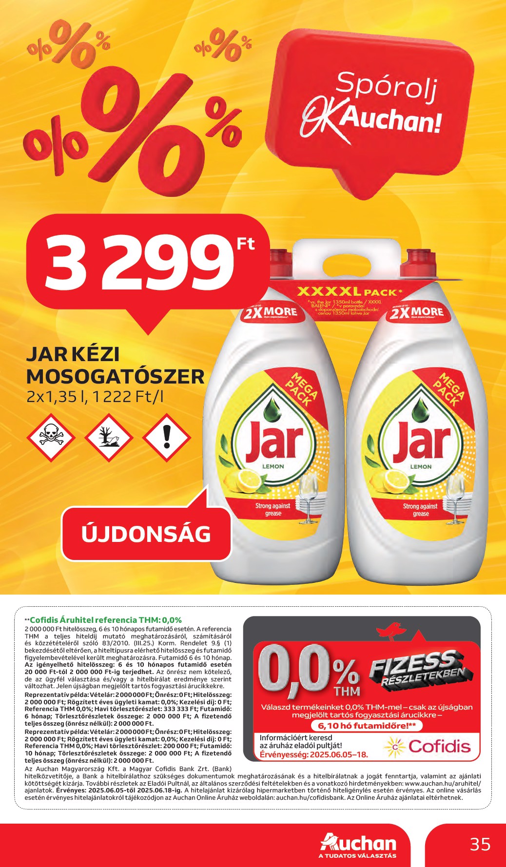 auchan - Auchan akciós újság, érvényes 06.05. - 06.11. - page: 35 auchan - Auchan akciós újság, érvényes 06.05. - 06.11. - page: 35