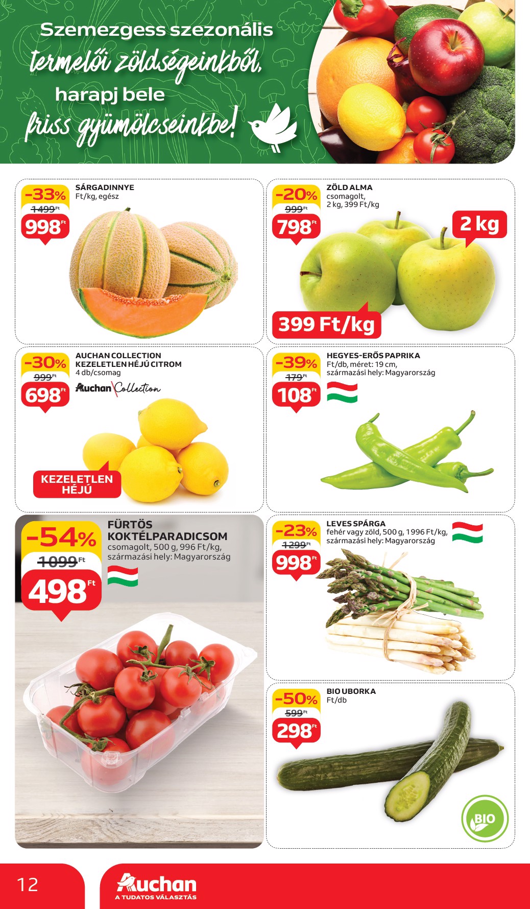 auchan - Auchan Hipermarket akciós újság, érvényes 05.29. - 06.04. - page: 12 auchan - Auchan Hipermarket akciós újság, érvényes 05.29. - 06.04. - page: 12