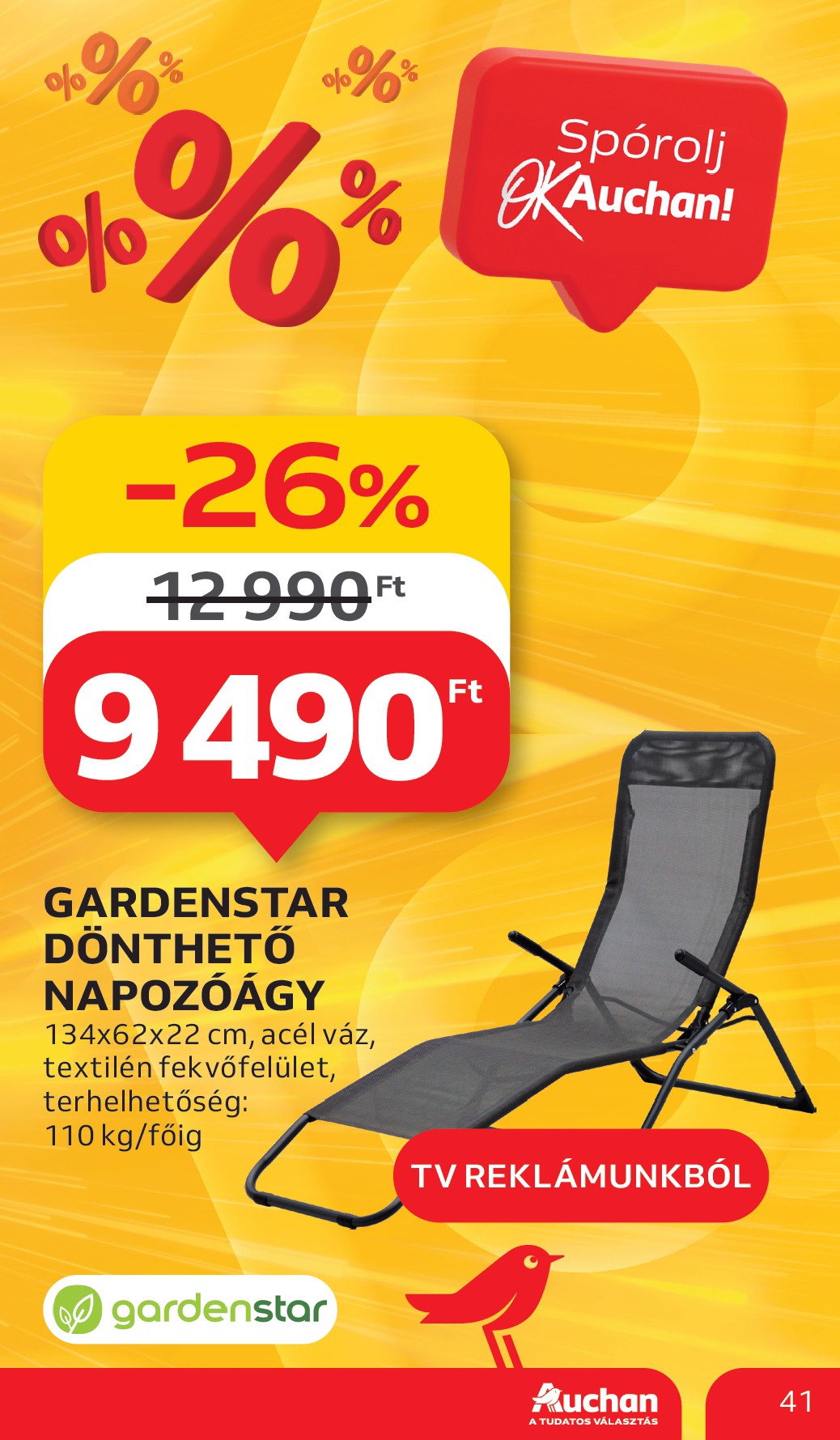 auchan - Auchan Hipermarket akciós újság, érvényes 05.29. - 06.04. - page: 41 auchan - Auchan Hipermarket akciós újság, érvényes 05.29. - 06.04. - page: 41