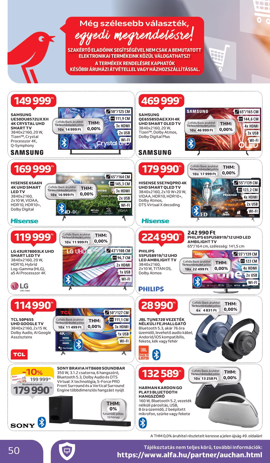 auchan - Auchan Hipermarket akciós újság, érvényes 05.29. - 06.04. - page: 50 auchan - Auchan Hipermarket akciós újság, érvényes 05.29. - 06.04. - page: 50