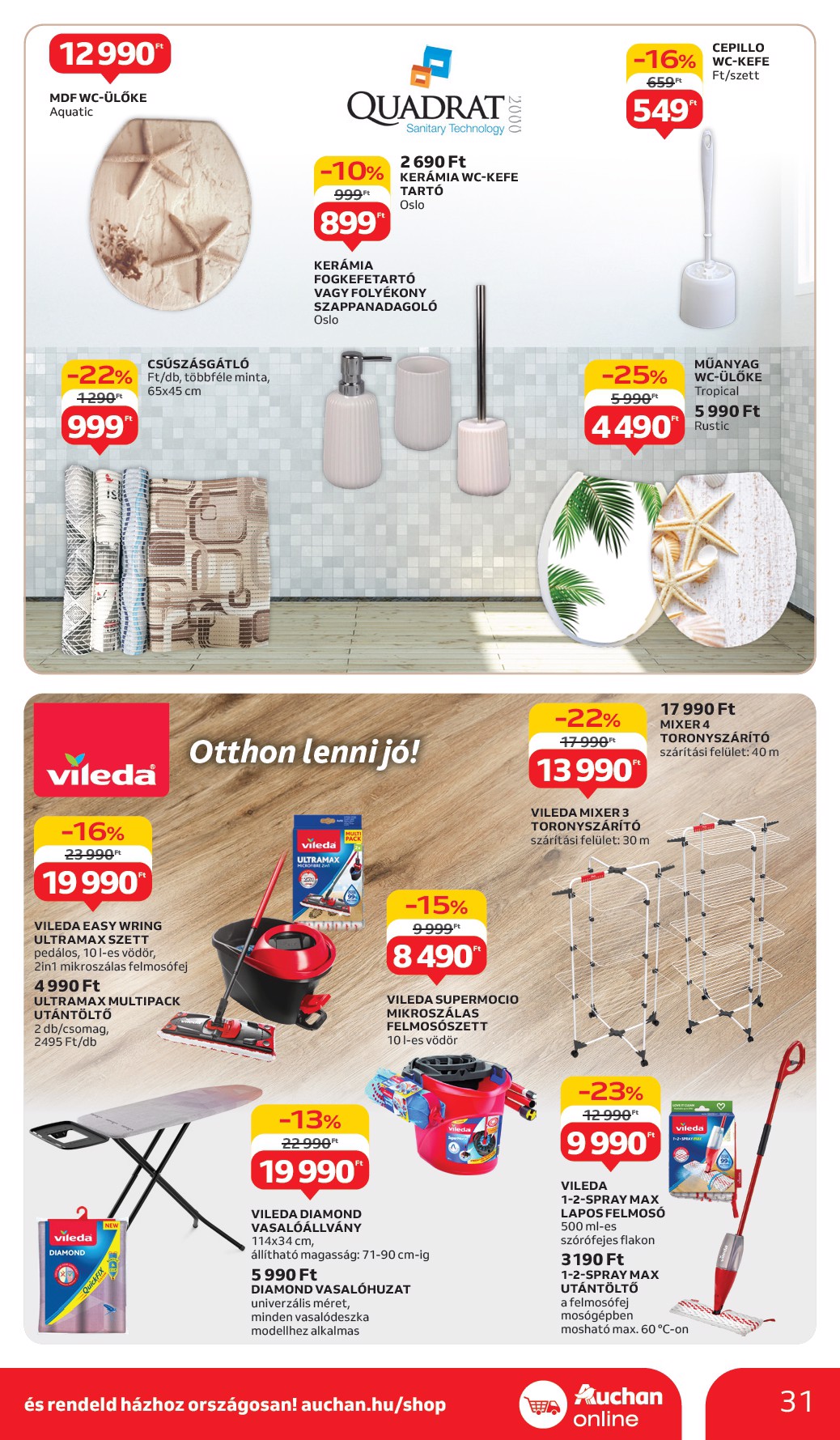 auchan - Auchan Hipermarket akciós újság, érvényes 05.29. - 06.04. - page: 31 auchan - Auchan Hipermarket akciós újság, érvényes 05.29. - 06.04. - page: 31