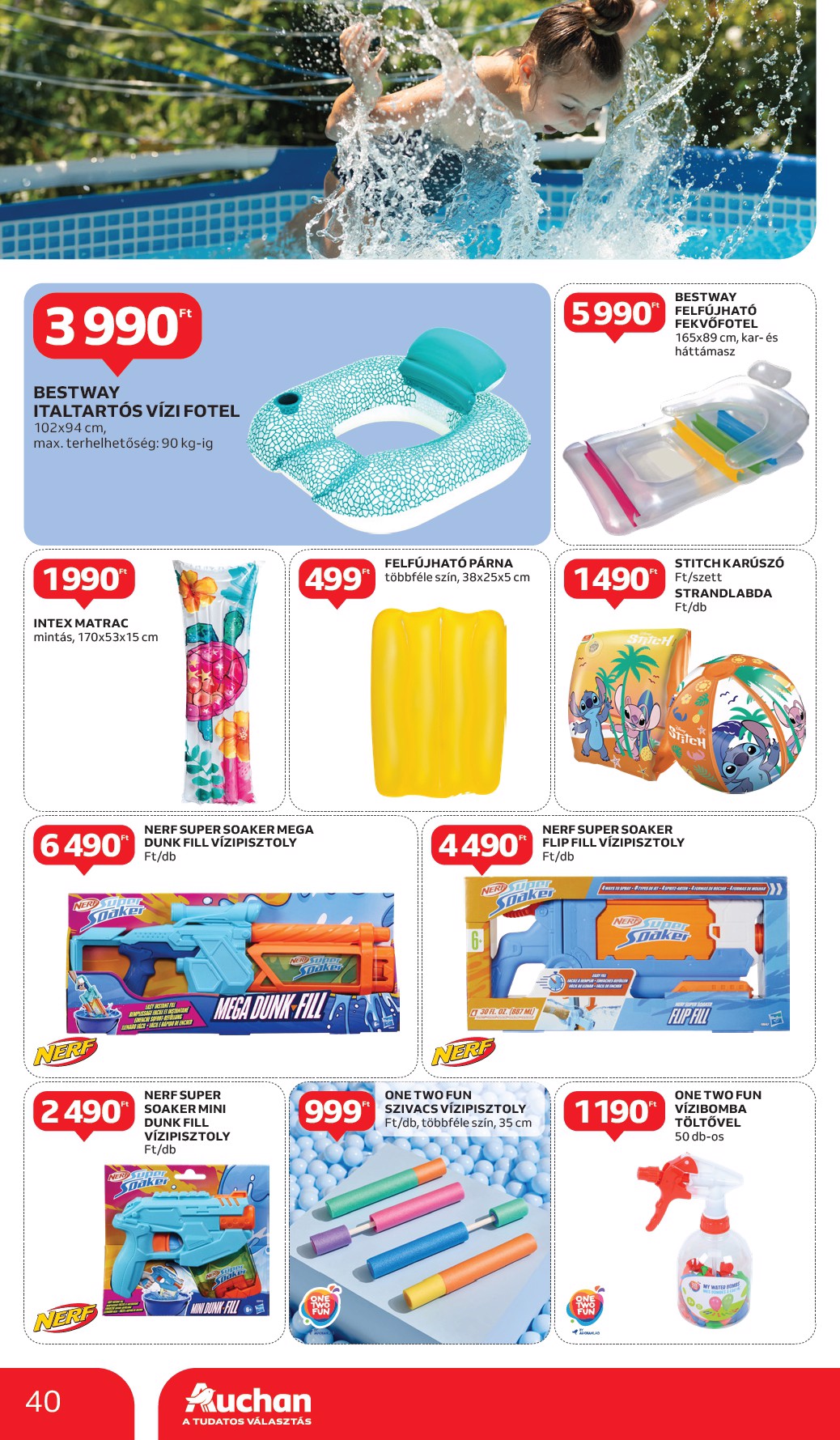 auchan - Auchan Hipermarket akciós újság, érvényes 05.29. - 06.04. - page: 40 auchan - Auchan Hipermarket akciós újság, érvényes 05.29. - 06.04. - page: 40