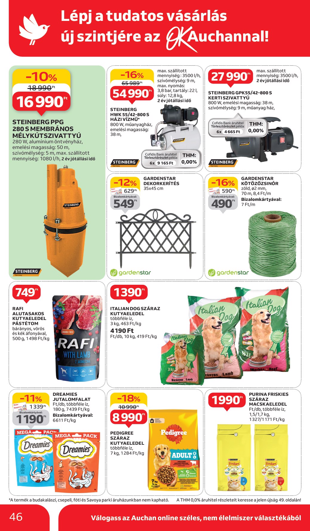 auchan - Auchan Hipermarket akciós újság, érvényes 05.29. - 06.04. - page: 46 auchan - Auchan Hipermarket akciós újság, érvényes 05.29. - 06.04. - page: 46
