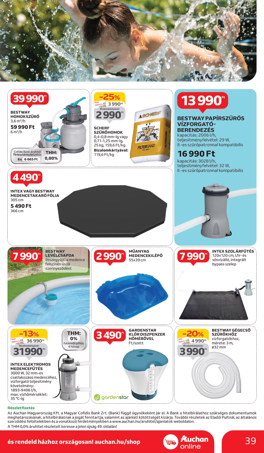 auchan - Auchan Hipermarket akciós újság, érvényes 05.29. - 06.04. - page: 39 auchan - Auchan Hipermarket akciós újság, érvényes 05.29. - 06.04. - page: 39