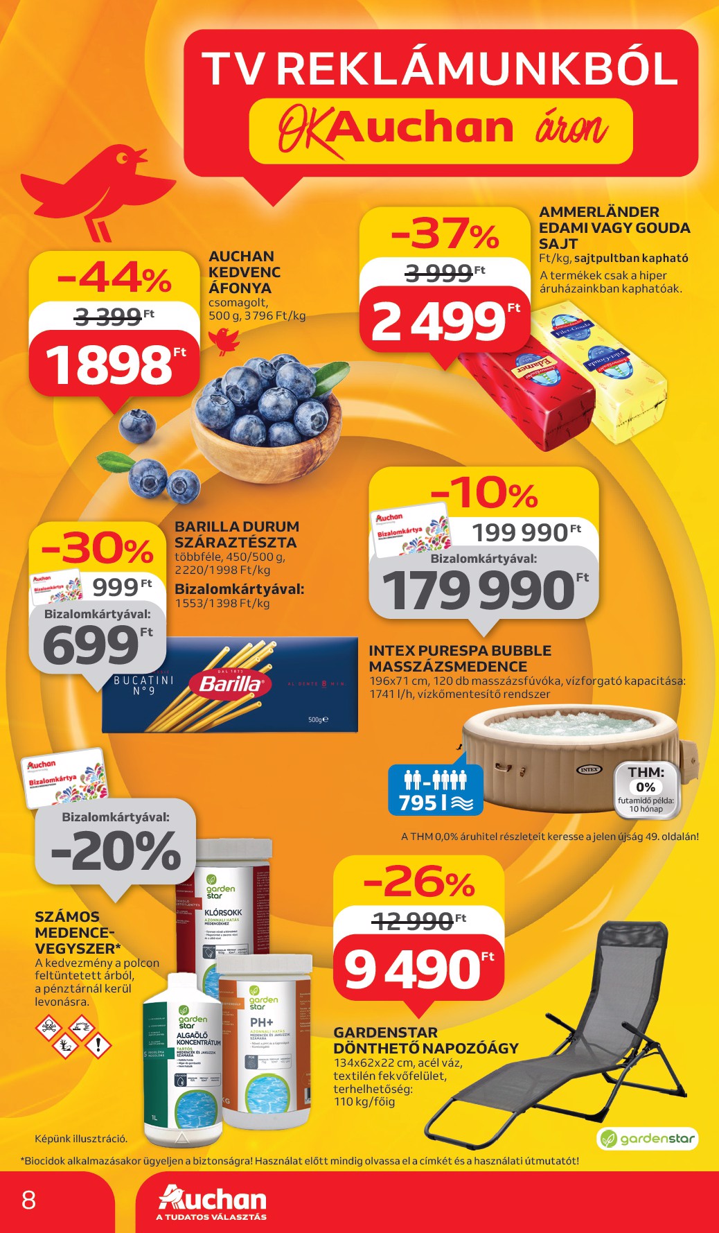 auchan - Auchan Hipermarket akciós újság, érvényes 05.29. - 06.04. - page: 8 auchan - Auchan Hipermarket akciós újság, érvényes 05.29. - 06.04. - page: 8