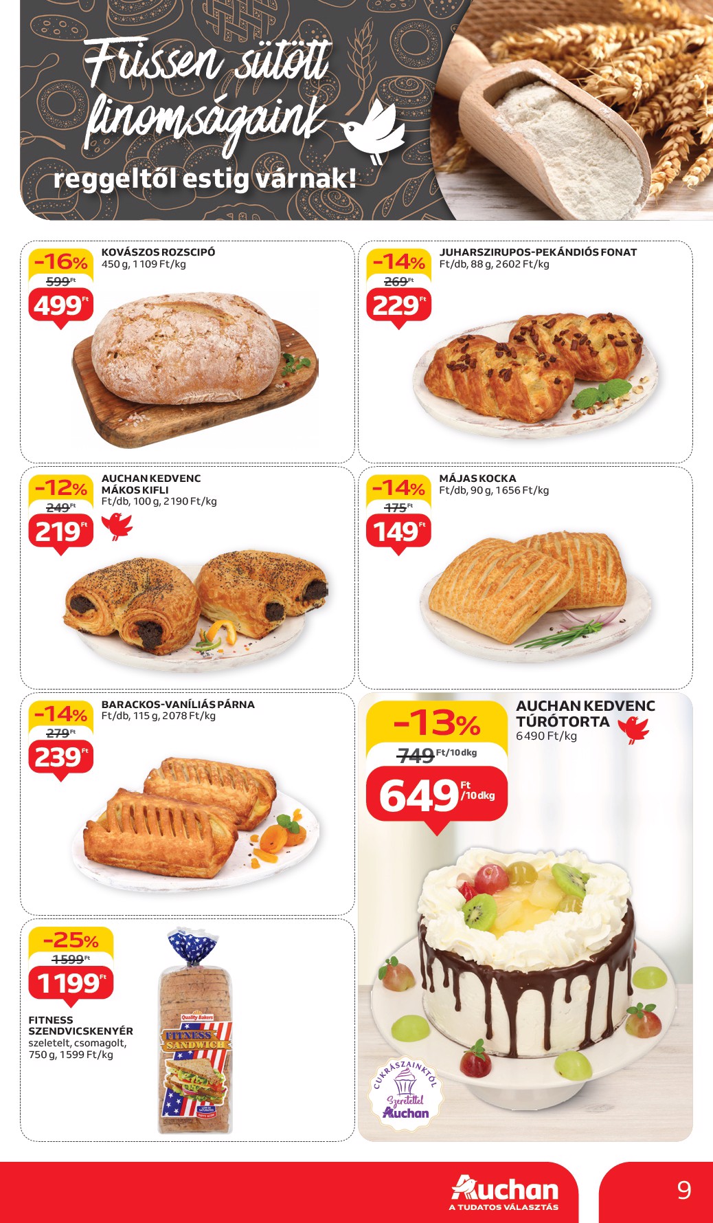 auchan - Auchan Hipermarket akciós újság, érvényes 05.29. - 06.04. - page: 9 auchan - Auchan Hipermarket akciós újság, érvényes 05.29. - 06.04. - page: 9