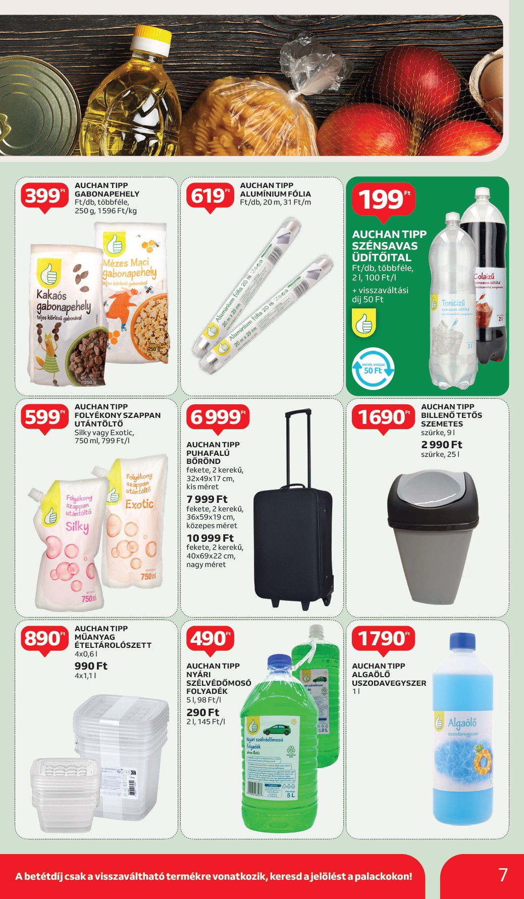 auchan - Auchan Hipermarket akciós újság, érvényes 05.29. - 06.04. - page: 7 auchan - Auchan Hipermarket akciós újság, érvényes 05.29. - 06.04. - page: 7