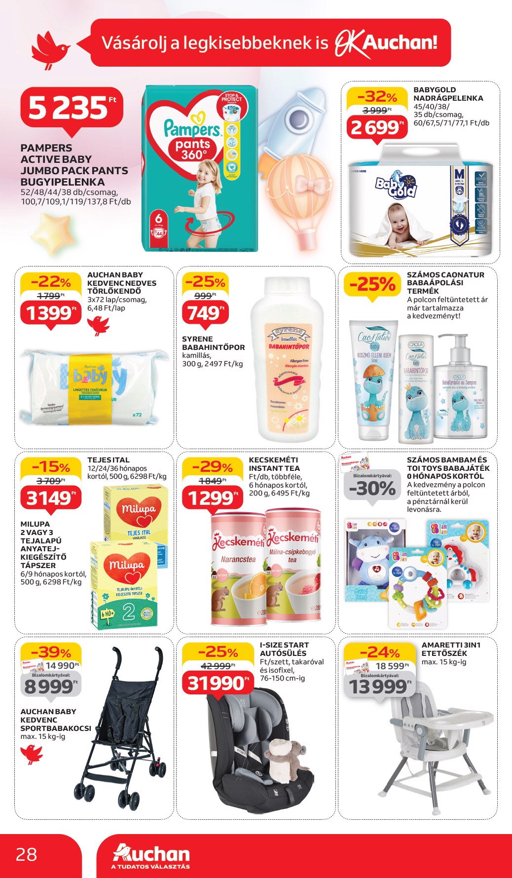 auchan - Auchan Hipermarket akciós újság, érvényes 05.29. - 06.04. - page: 28 auchan - Auchan Hipermarket akciós újság, érvényes 05.29. - 06.04. - page: 28