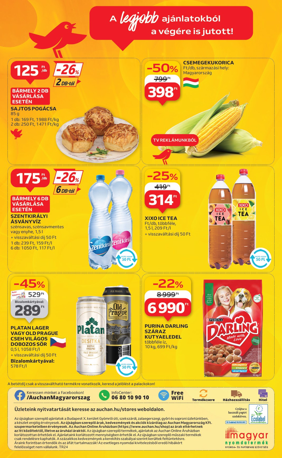 auchan - Auchan szupermarket akciós újság, érvényes 06.12. - 06.18. - page: 16