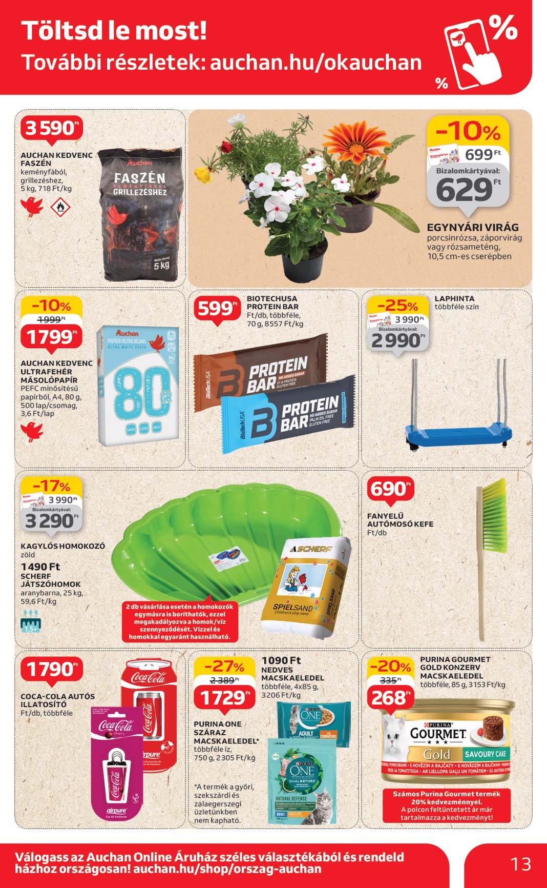 auchan - Auchan szupermarket akciós újság, érvényes 06.12. - 06.18. - page: 13