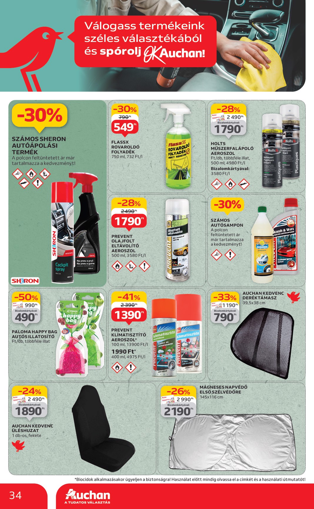 auchan - Auchan Hipermarket akciós újság, érvényes 06.12. - 06.18. - page: 34 auchan - Auchan Hipermarket akciós újság, érvényes 06.12. - 06.18. - page: 34