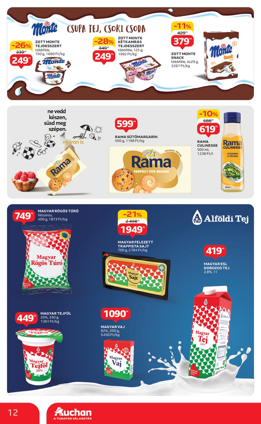 auchan - Auchan Hipermarket akciós újság, érvényes 06.12. - 06.18. - page: 12 auchan - Auchan Hipermarket akciós újság, érvényes 06.12. - 06.18. - page: 12
