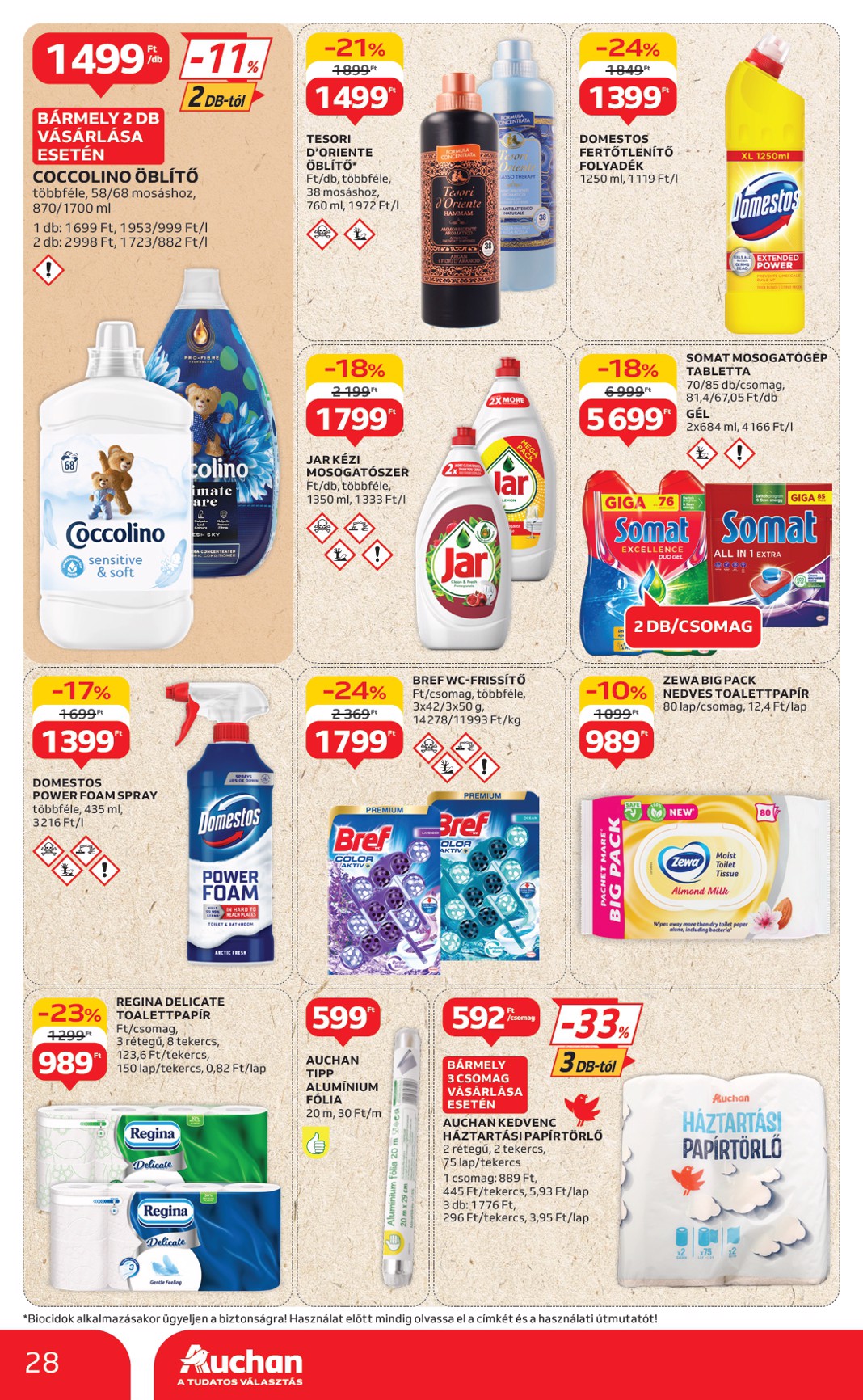auchan - Auchan Hipermarket akciós újság, érvényes 06.12. - 06.18. - page: 28 auchan - Auchan Hipermarket akciós újság, érvényes 06.12. - 06.18. - page: 28
