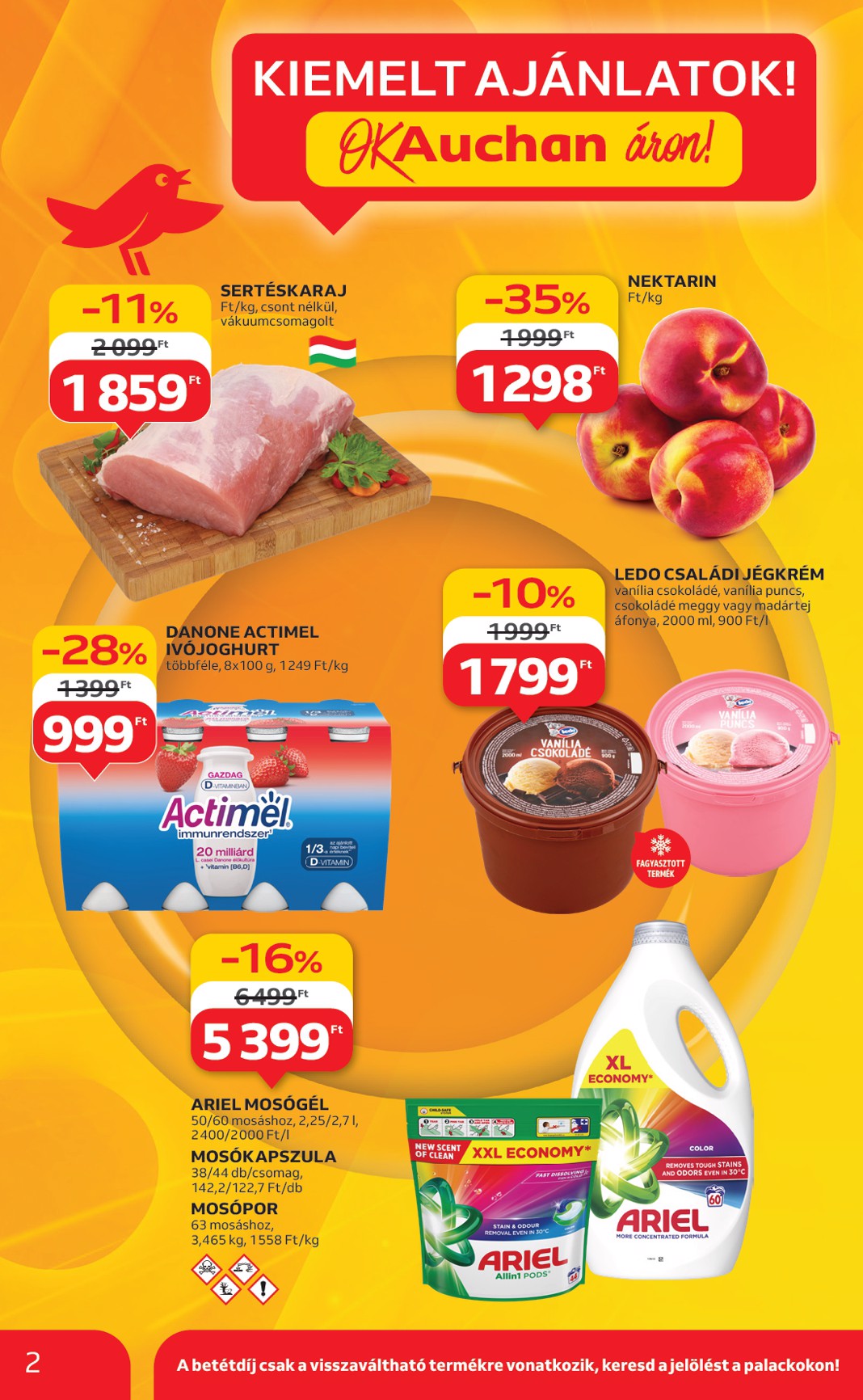 auchan - Auchan Hipermarket akciós újság, érvényes 06.12. - 06.18. - page: 2 auchan - Auchan Hipermarket akciós újság, érvényes 06.12. - 06.18. - page: 2