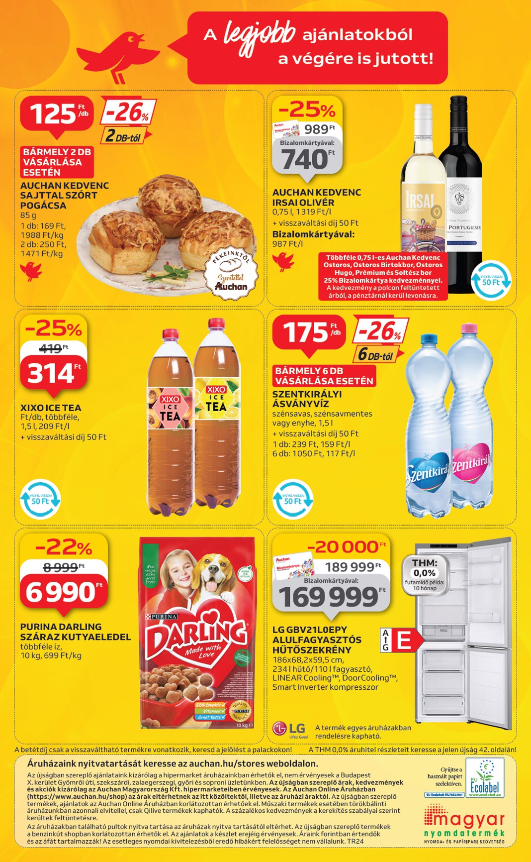 auchan - Auchan Hipermarket akciós újság, érvényes 06.12. - 06.18. - page: 44 auchan - Auchan Hipermarket akciós újság, érvényes 06.12. - 06.18. - page: 44