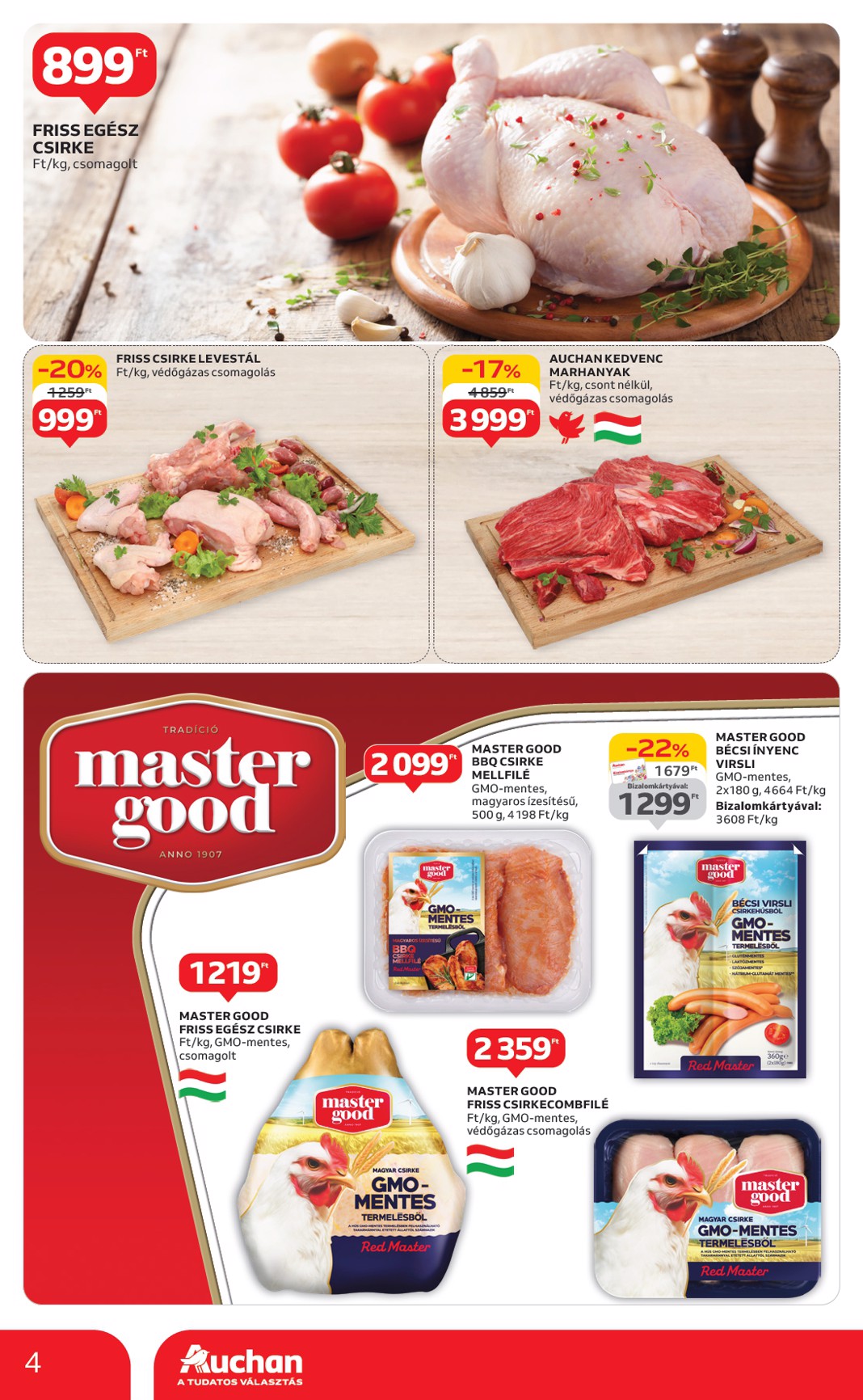 auchan - Auchan Hipermarket akciós újság, érvényes 06.12. - 06.18. - page: 4 auchan - Auchan Hipermarket akciós újság, érvényes 06.12. - 06.18. - page: 4
