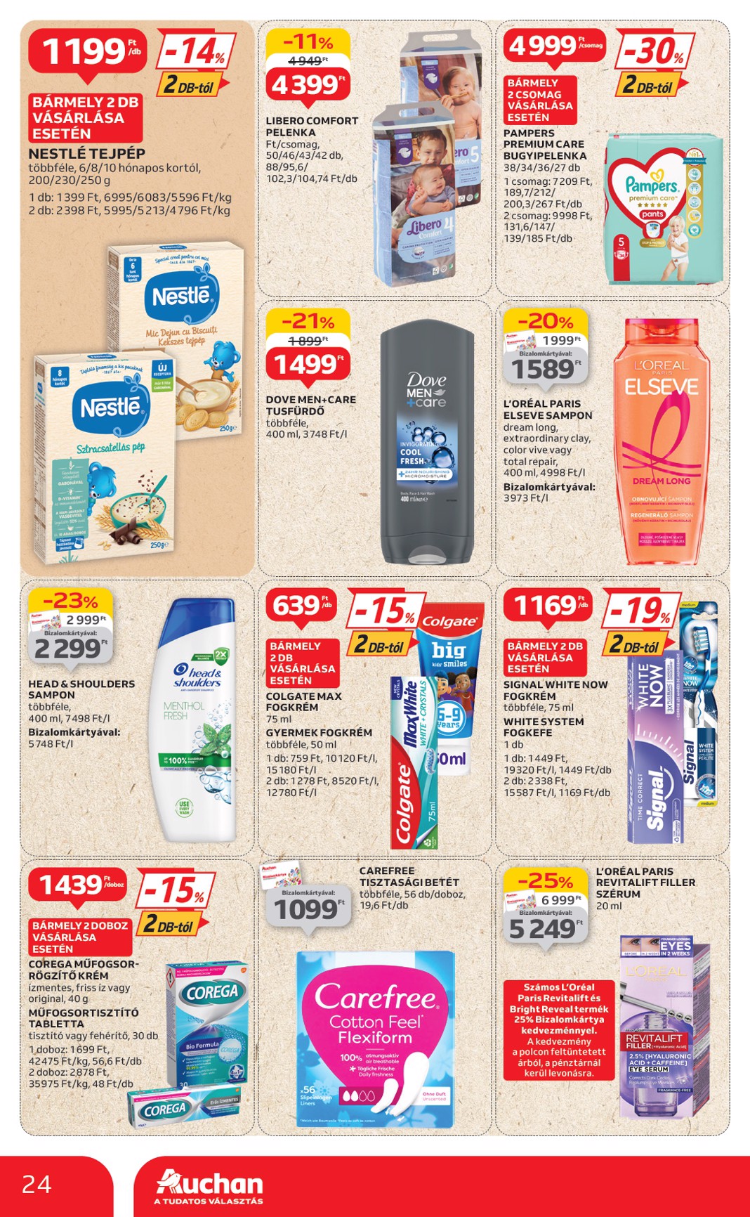 auchan - Auchan Hipermarket akciós újság, érvényes 06.12. - 06.18. - page: 24 auchan - Auchan Hipermarket akciós újság, érvényes 06.12. - 06.18. - page: 24
