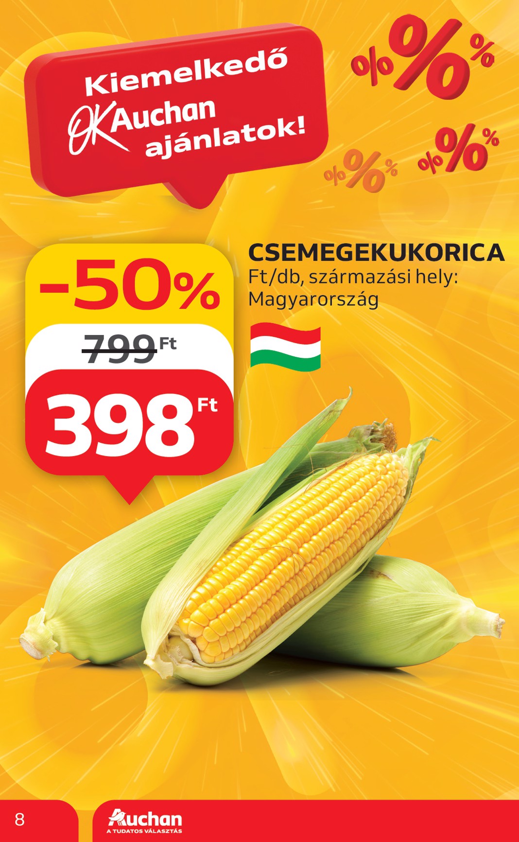 auchan - Auchan Hipermarket akciós újság, érvényes 06.12. - 06.18. - page: 8 auchan - Auchan Hipermarket akciós újság, érvényes 06.12. - 06.18. - page: 8