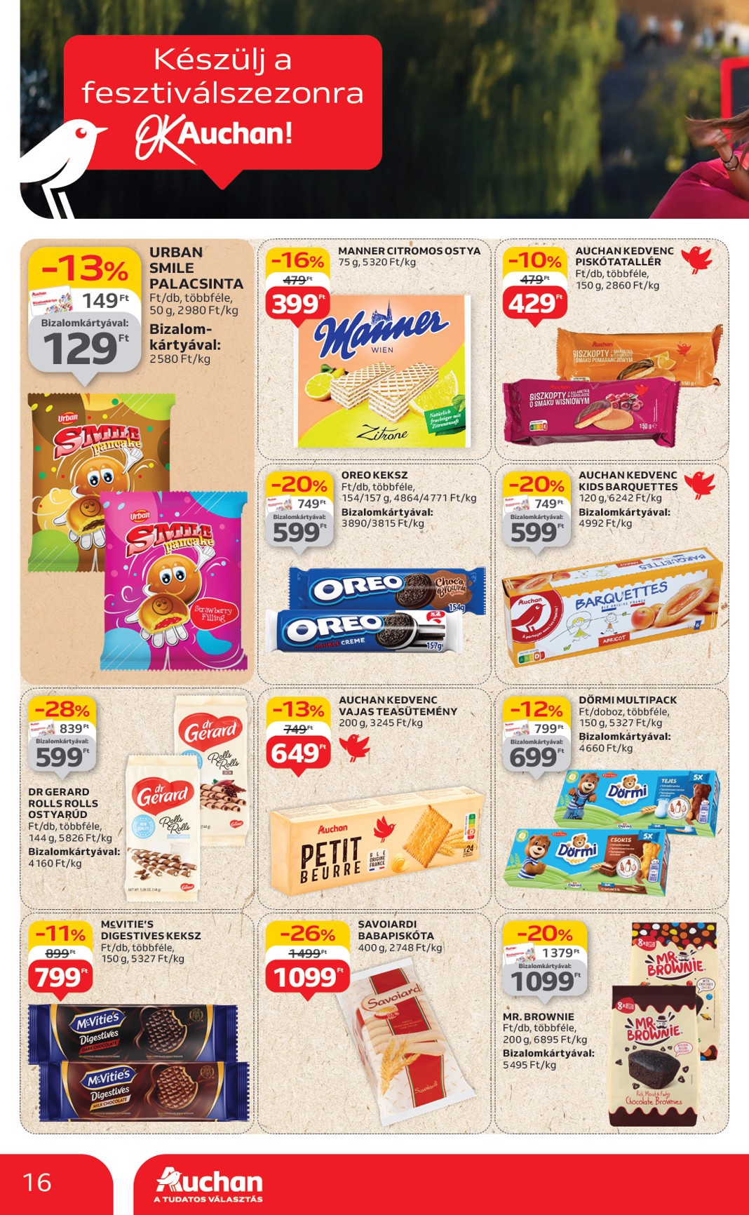 auchan - Auchan Hipermarket akciós újság, érvényes 06.12. - 06.18. - page: 16 auchan - Auchan Hipermarket akciós újság, érvényes 06.12. - 06.18. - page: 16