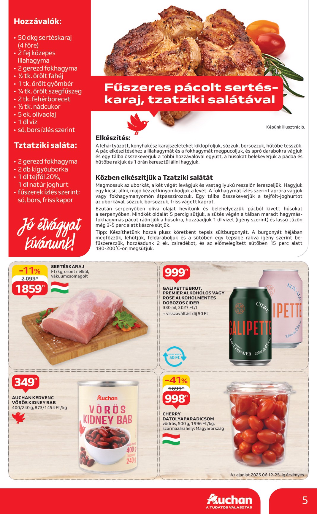 auchan - Auchan Hipermarket akciós újság, érvényes 06.12. - 06.18. - page: 5 auchan - Auchan Hipermarket akciós újság, érvényes 06.12. - 06.18. - page: 5