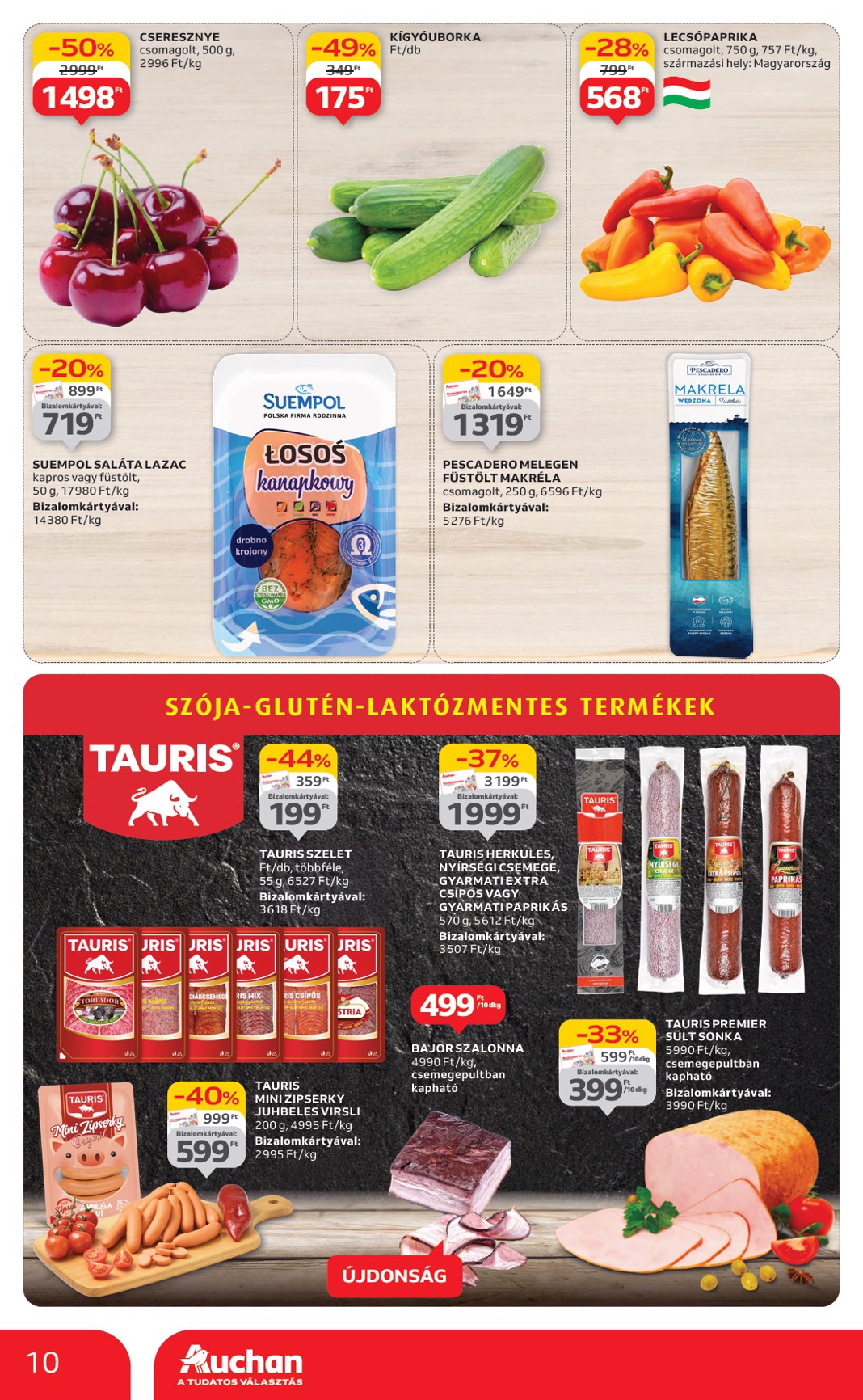 auchan - Auchan Hipermarket akciós újság, érvényes 06.12. - 06.18. - page: 10 auchan - Auchan Hipermarket akciós újság, érvényes 06.12. - 06.18. - page: 10