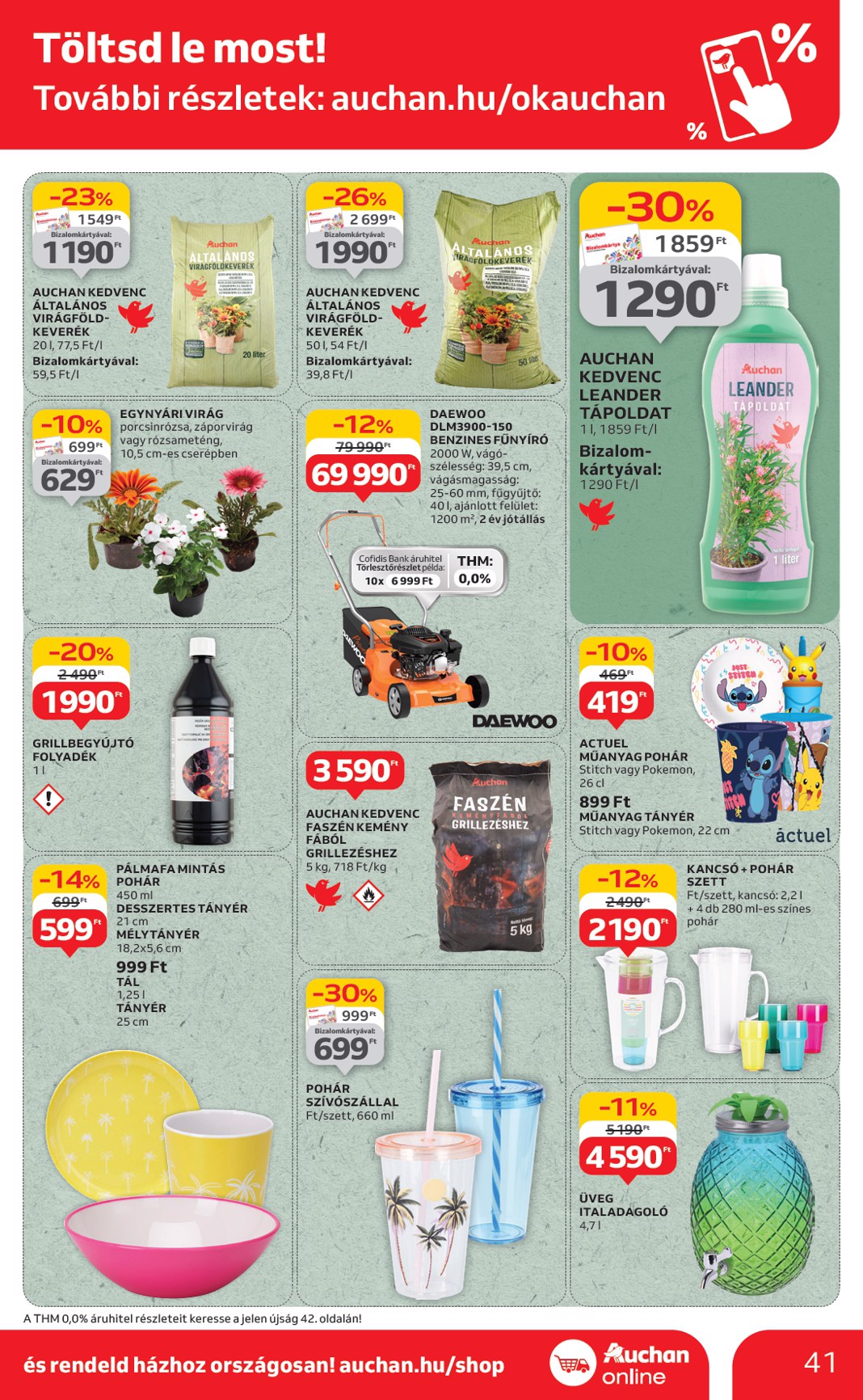 auchan - Auchan Hipermarket akciós újság, érvényes 06.12. - 06.18. - page: 41 auchan - Auchan Hipermarket akciós újság, érvényes 06.12. - 06.18. - page: 41