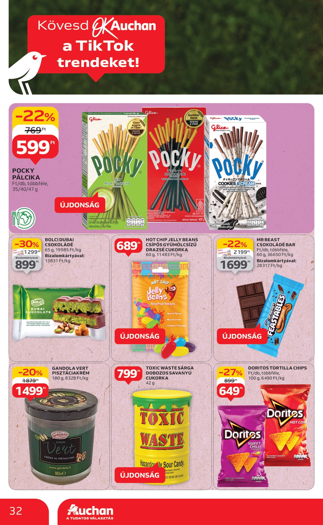 auchan - Auchan Hipermarket akciós újság, érvényes 06.12. - 06.18. - page: 32 auchan - Auchan Hipermarket akciós újság, érvényes 06.12. - 06.18. - page: 32