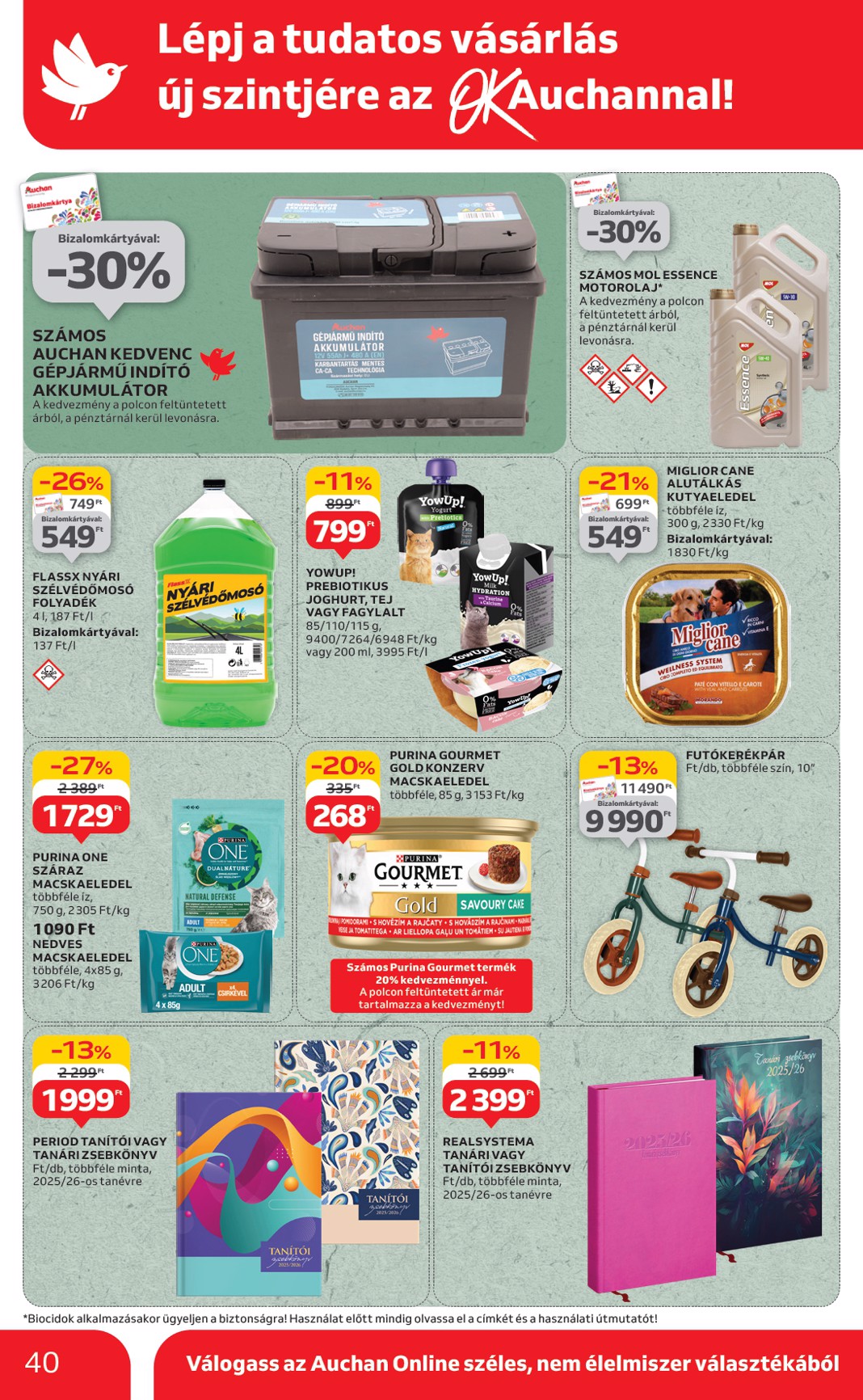 auchan - Auchan Hipermarket akciós újság, érvényes 06.12. - 06.18. - page: 40 auchan - Auchan Hipermarket akciós újság, érvényes 06.12. - 06.18. - page: 40