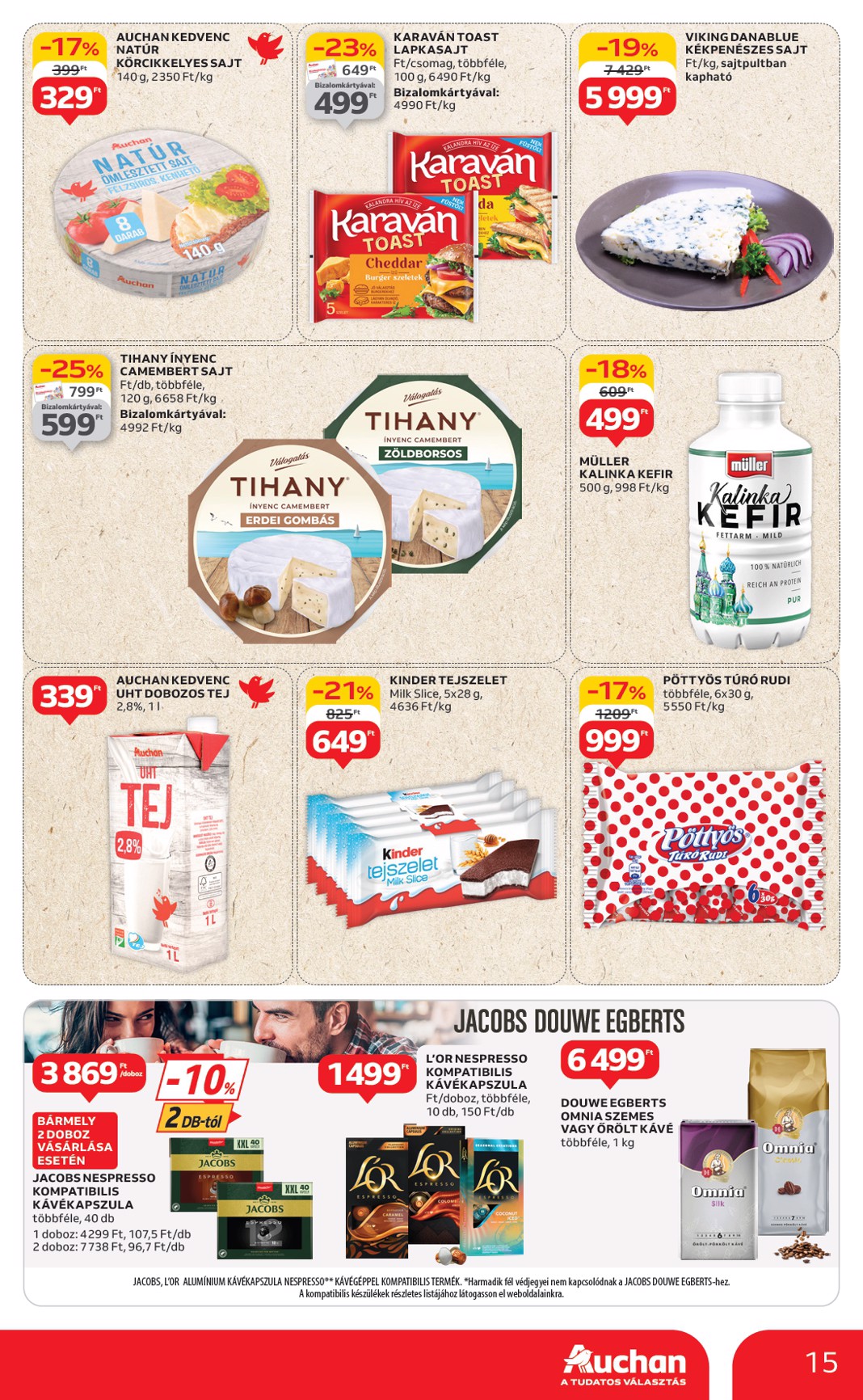 auchan - Auchan Hipermarket akciós újság, érvényes 06.12. - 06.18. - page: 15 auchan - Auchan Hipermarket akciós újság, érvényes 06.12. - 06.18. - page: 15